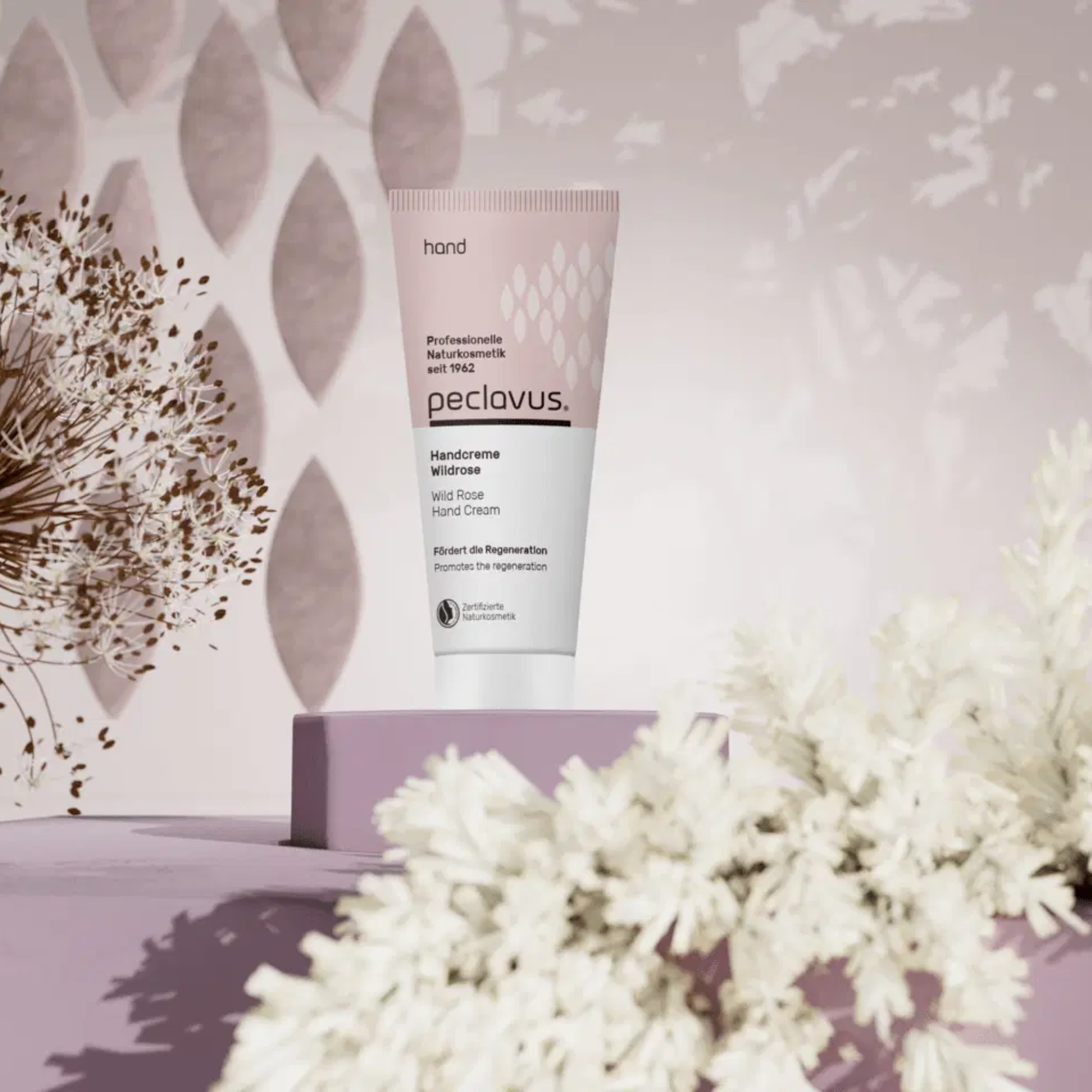 Crème hydratante pour les mains - Rose Sauvage - Peclavus