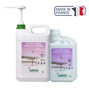 Deterg'anios suractif Marine - Sols et Surfaces - Effet mouillant, dispersant et solubilisant - 1L ou 5L - Anios