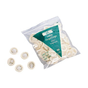 Rolled Exam Finger Cots - Latex - Powder Free - Pack of 100 - Euromédis