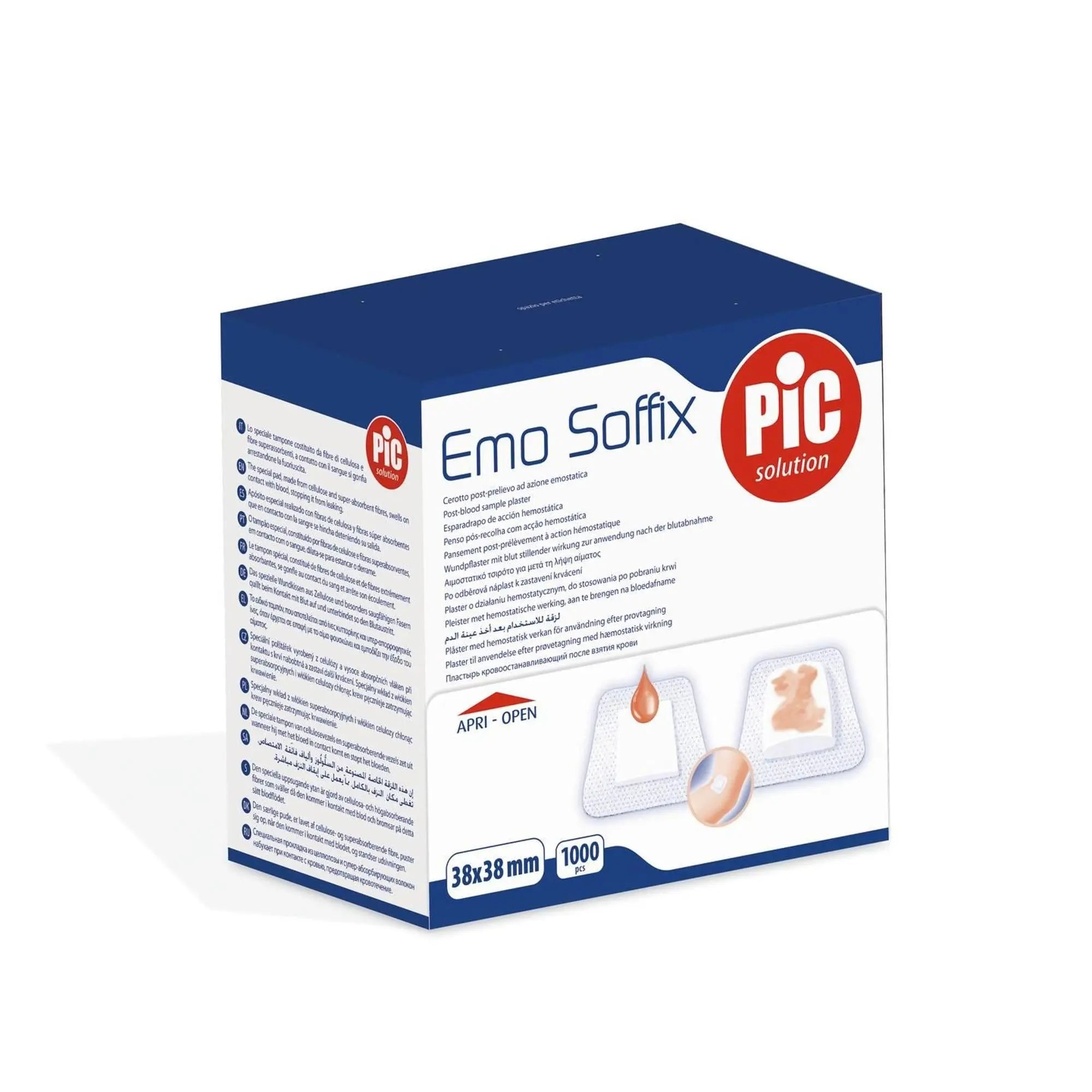 EMO SOFFIX 38MM x 38MM 1000PCS - Solución de imagen