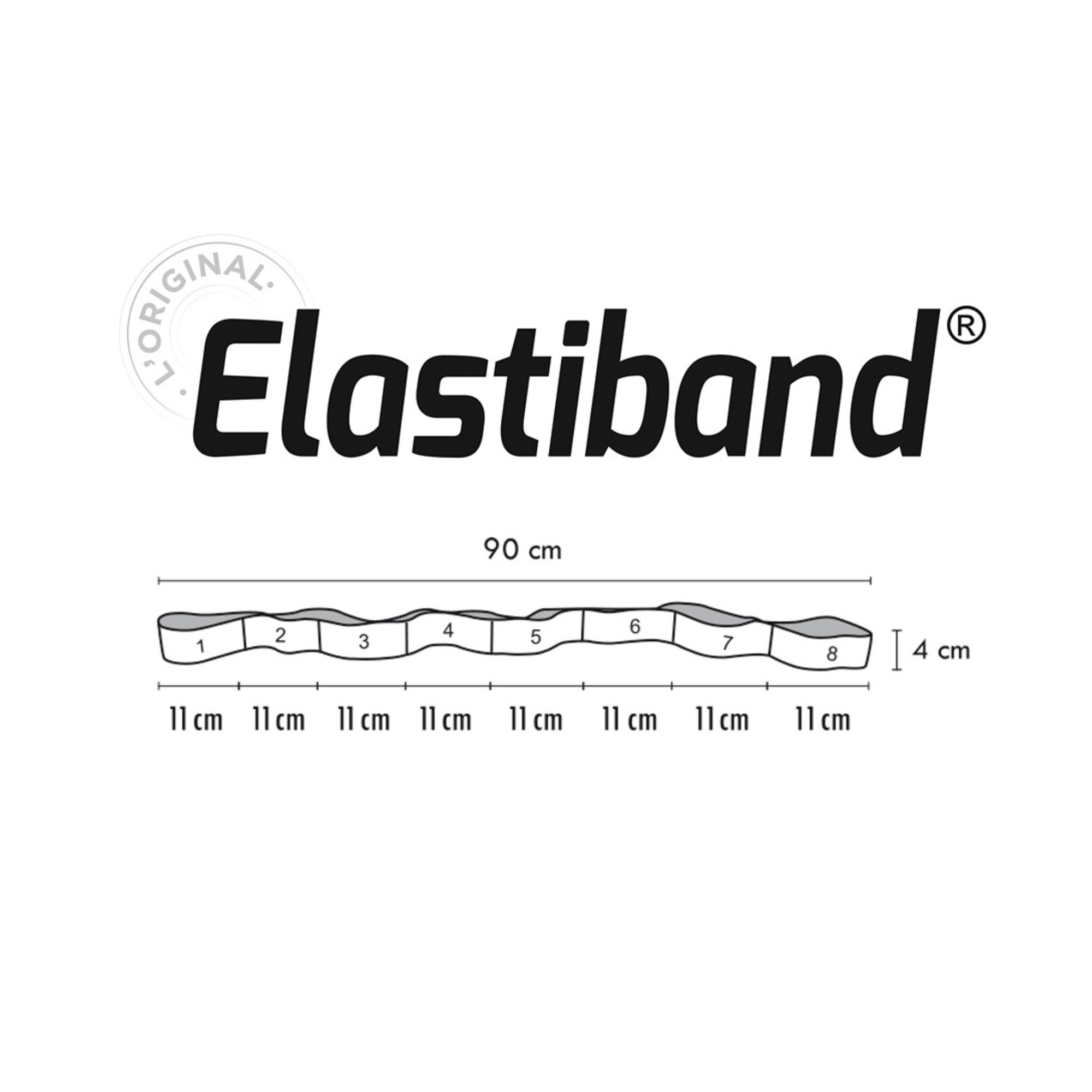 Elastiband® vrac 90 cm - 10 kg - plusieurs coloris - Sveltus