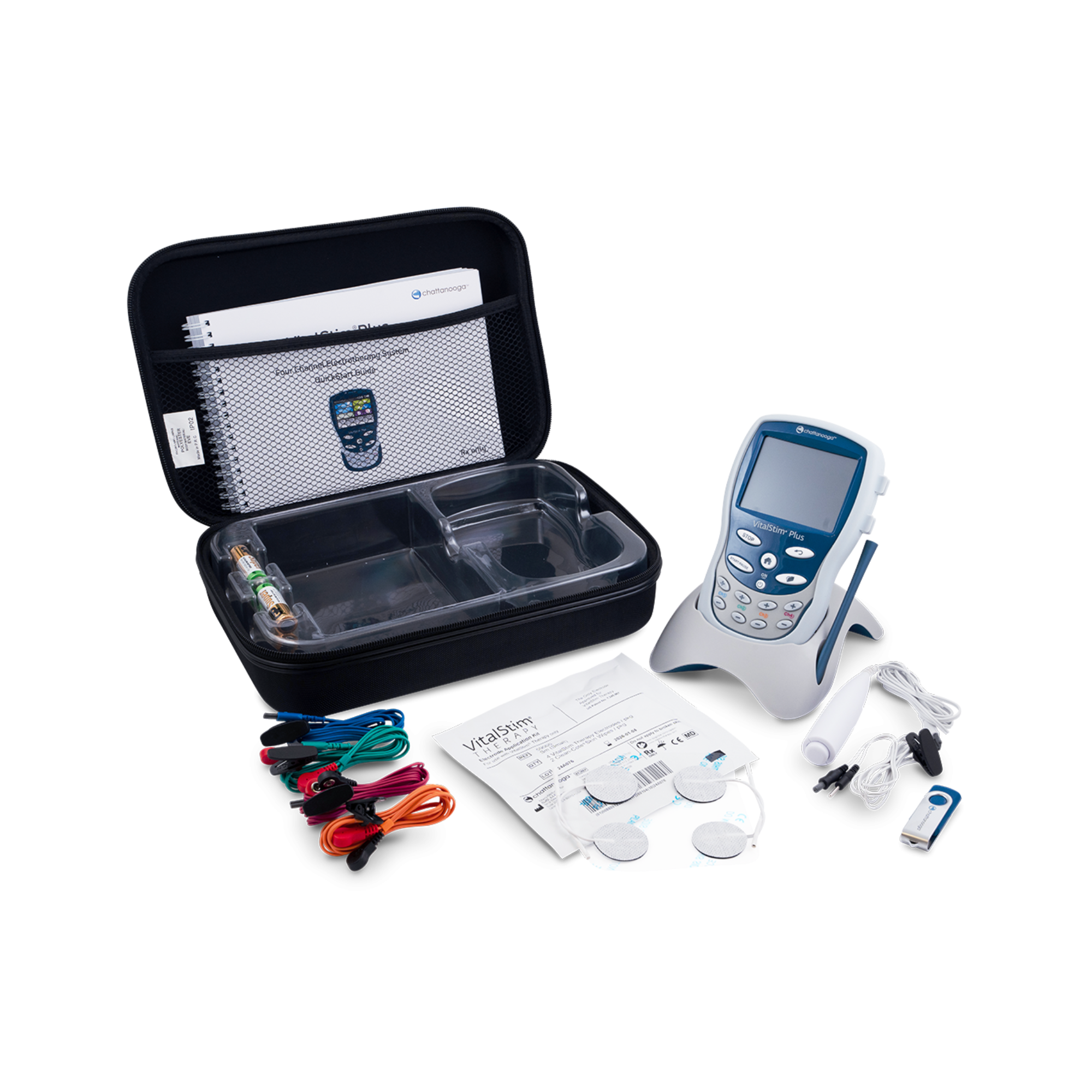 Électrostimulateur Vitalstim® Plus  Chattanooga® déglutition - 4 canaux