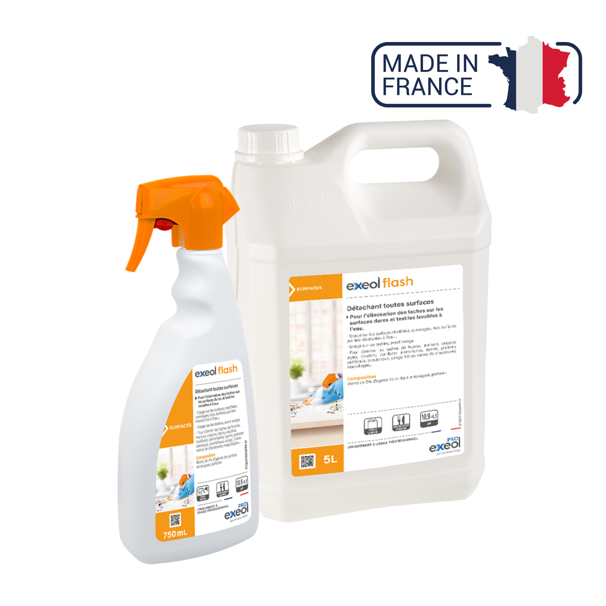 Exeol flash - Détachant Multi-Usage - Sodel Anios 