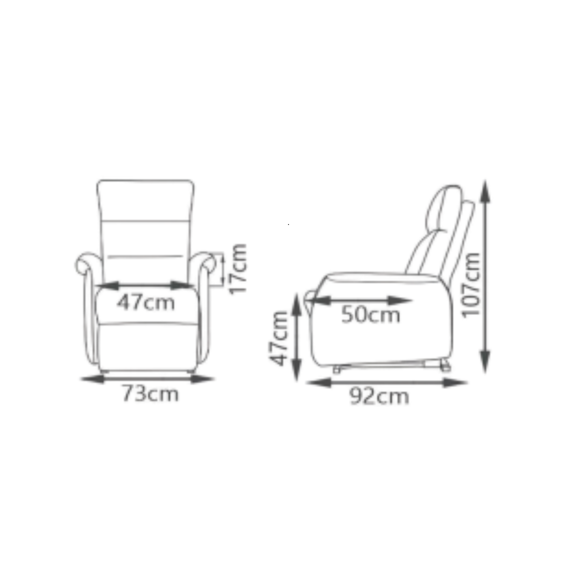 Fauteuil Releveur BERGEN - 1 Moteur - Plusieurs coloris - My Medical - My Médical