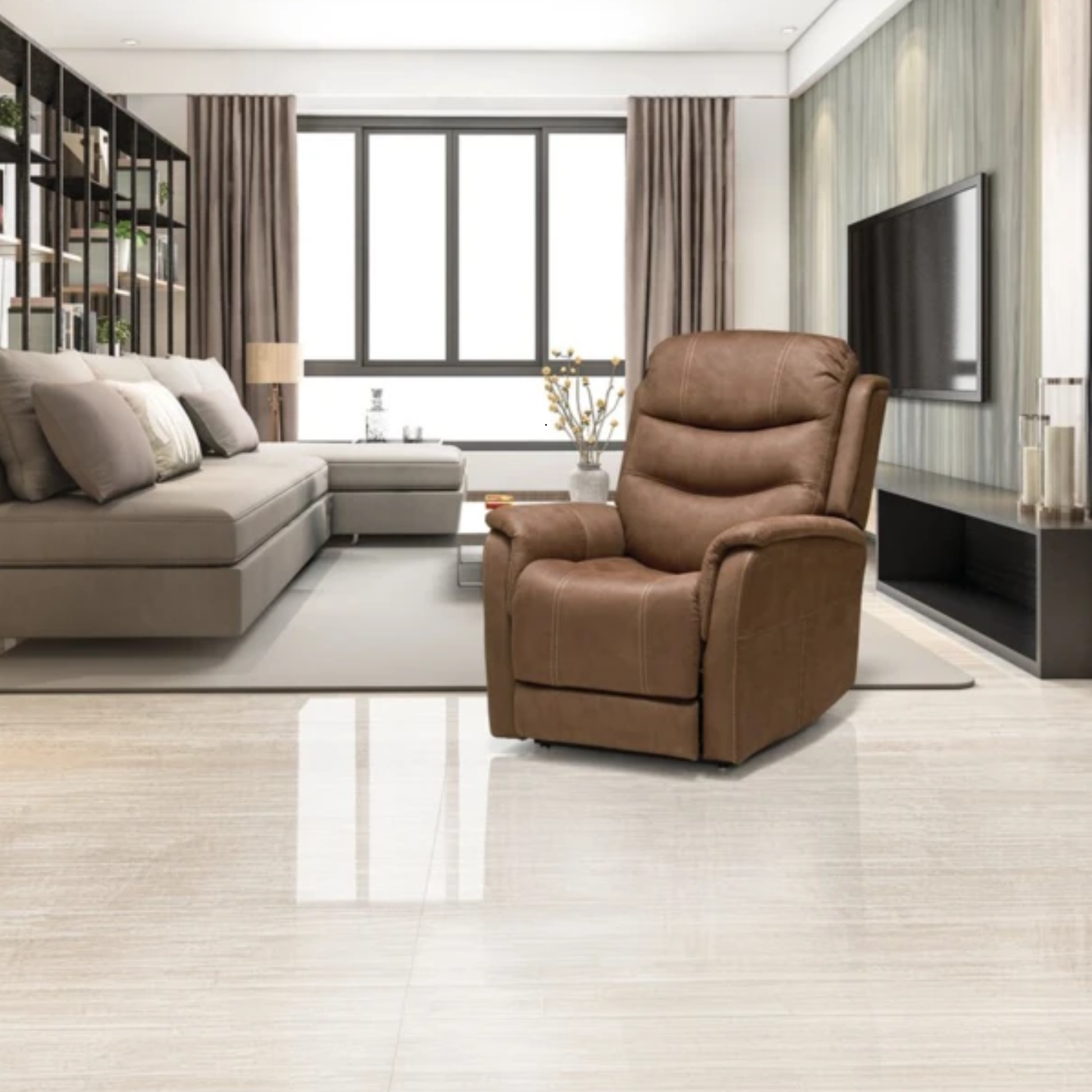 Fauteuil Releveur SHEFFIELD - 4 Moteurs - My Medical - My Médical
