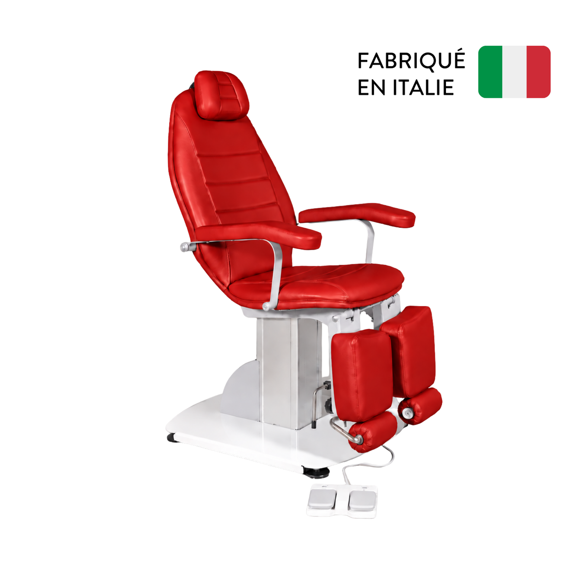 Fauteuil de pédicurie Électrique - Podotec - 1 moteur - 30 coloris - Tecnomed