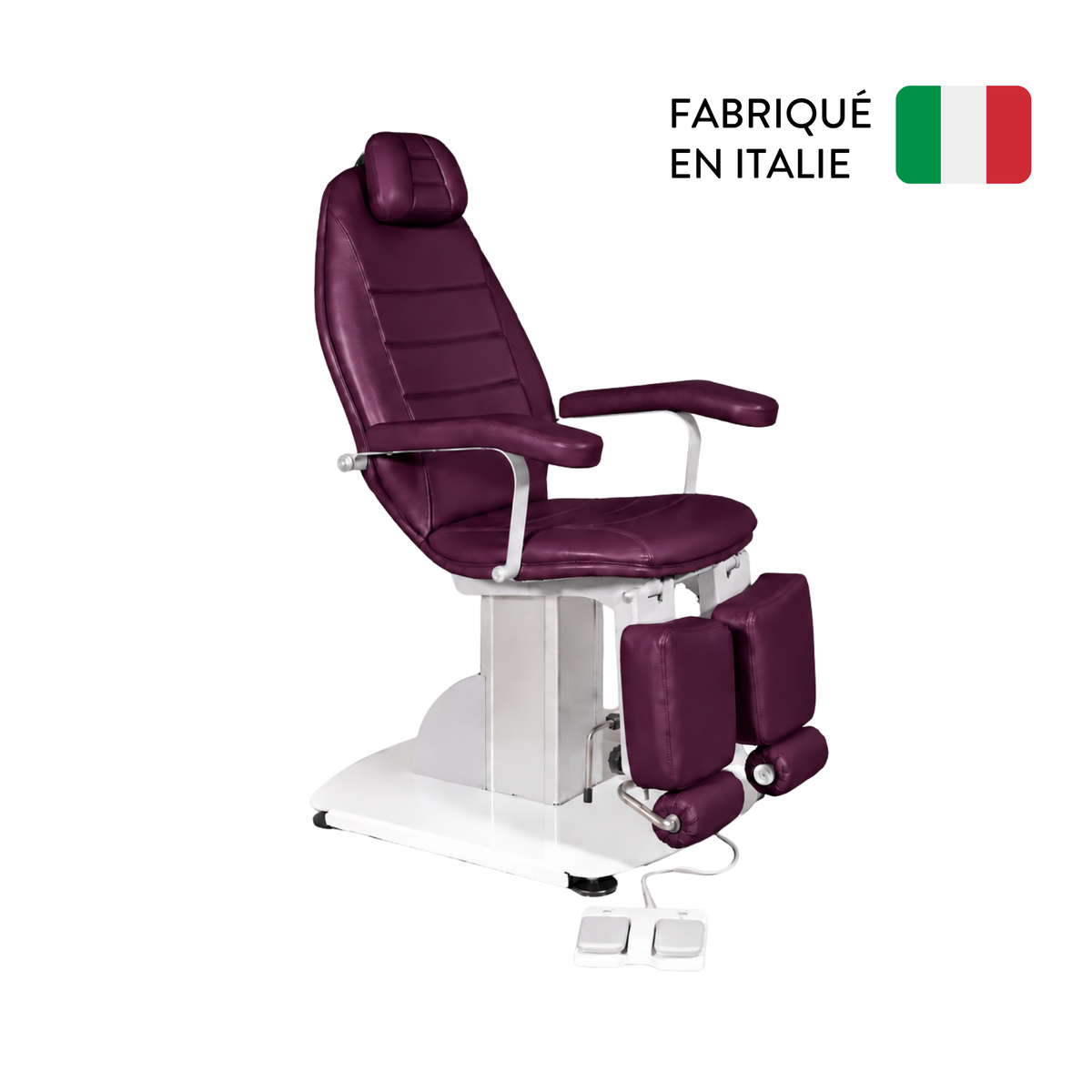 Fauteuil de pédicurie Électrique - Podotec - 1 moteur - 30 coloris - Tecnomed