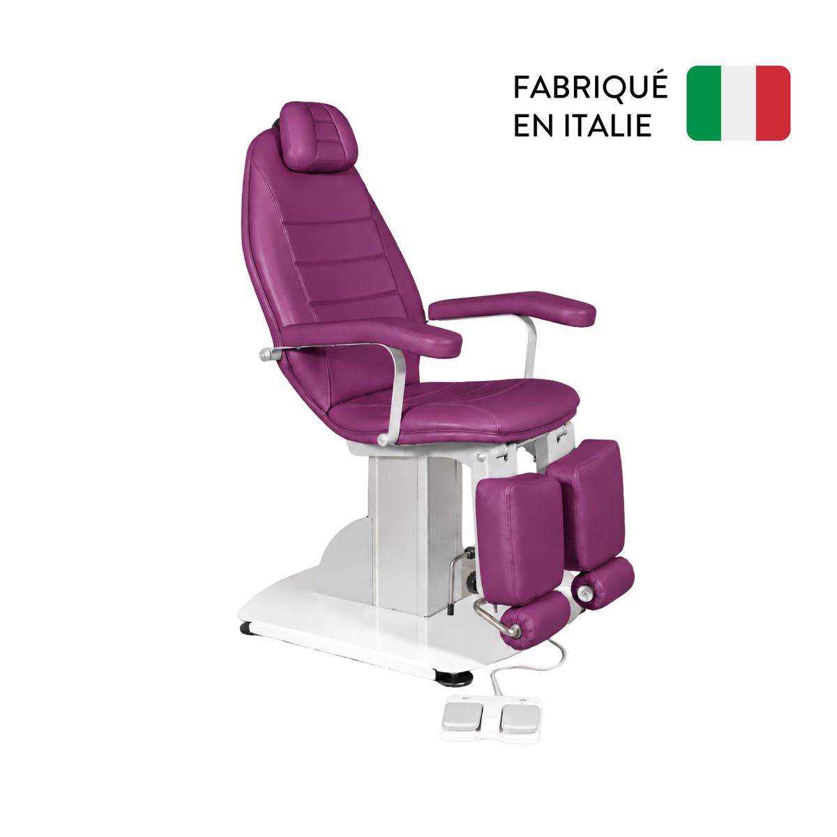 Fauteuil de pédicurie Électrique - Podotec - 1 moteur - 30 coloris - Tecnomed
