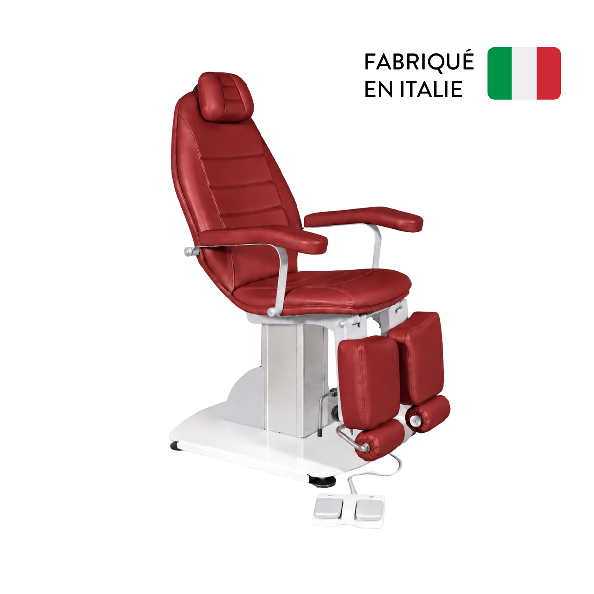 Fauteuil de pédicurie Électrique - Podotec - 1 moteur - 30 coloris - Tecnomed