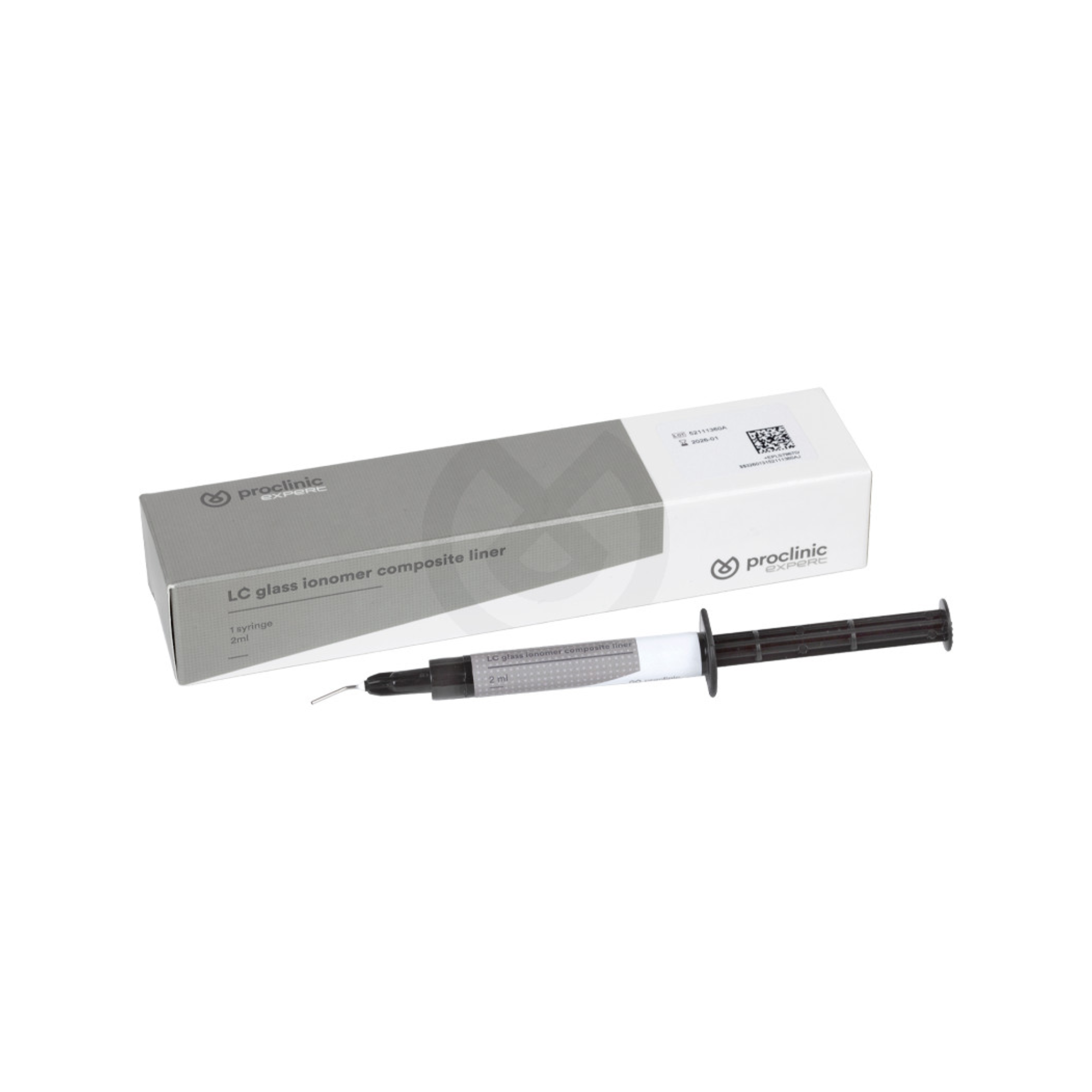 Fond de cavité - LC Ionomère - ciment de verre - seringue 2 ml - Proclinic Expert