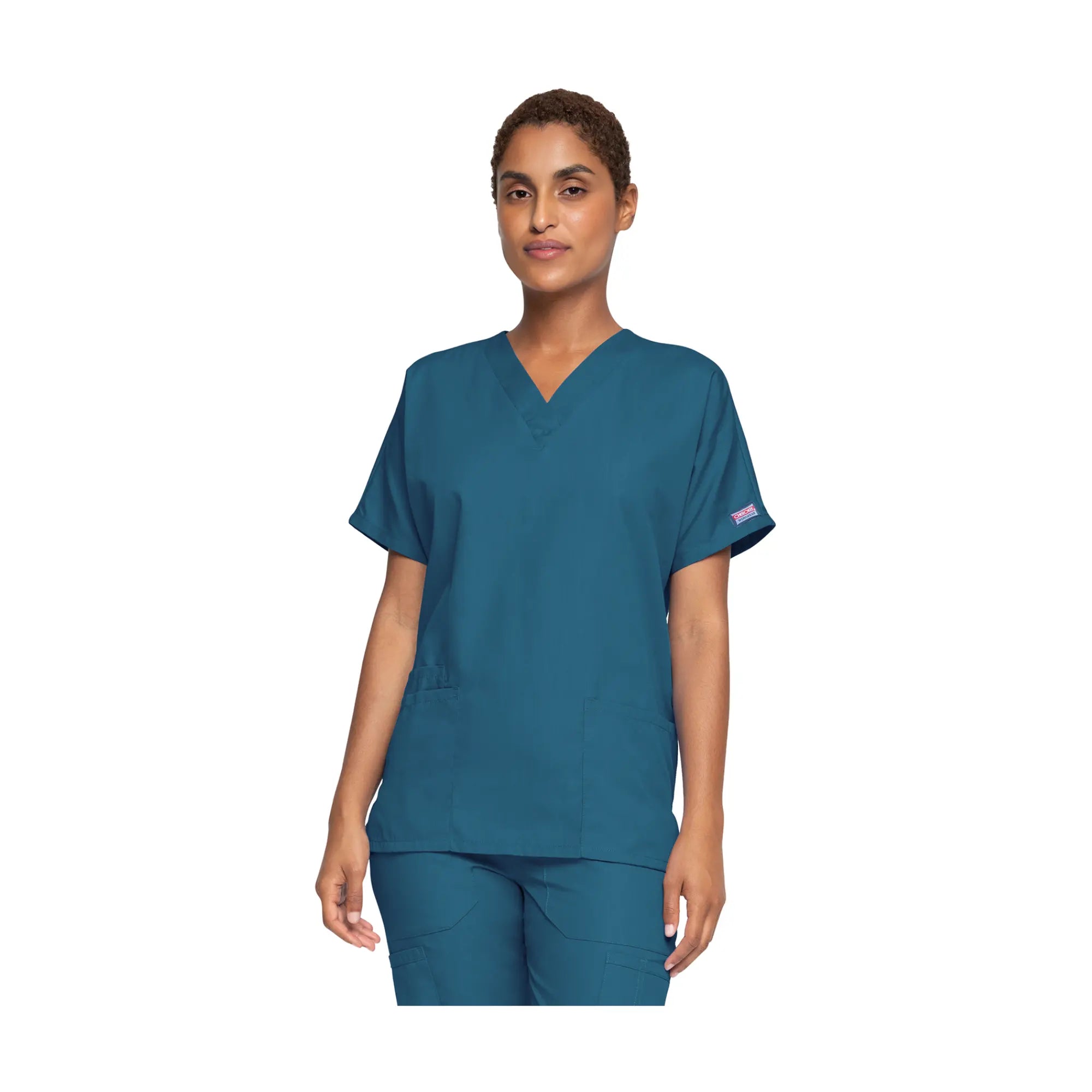 Guéthary - Tunique médicale - Col V - Manches courtes - Femme - Cherokee - My Médical
