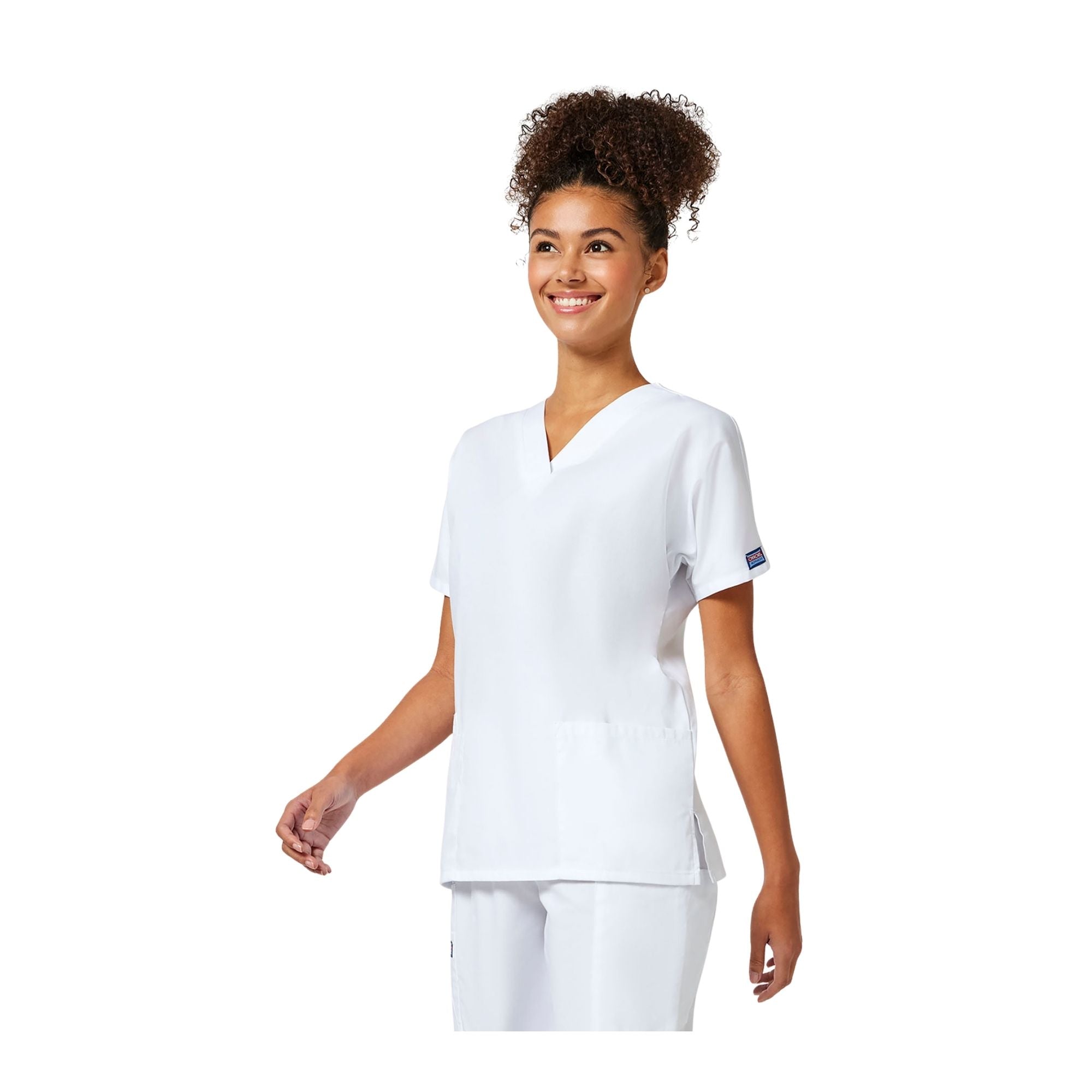 Guéthary - Tunique médicale - Col V - Manches courtes - Femme - Cherokee