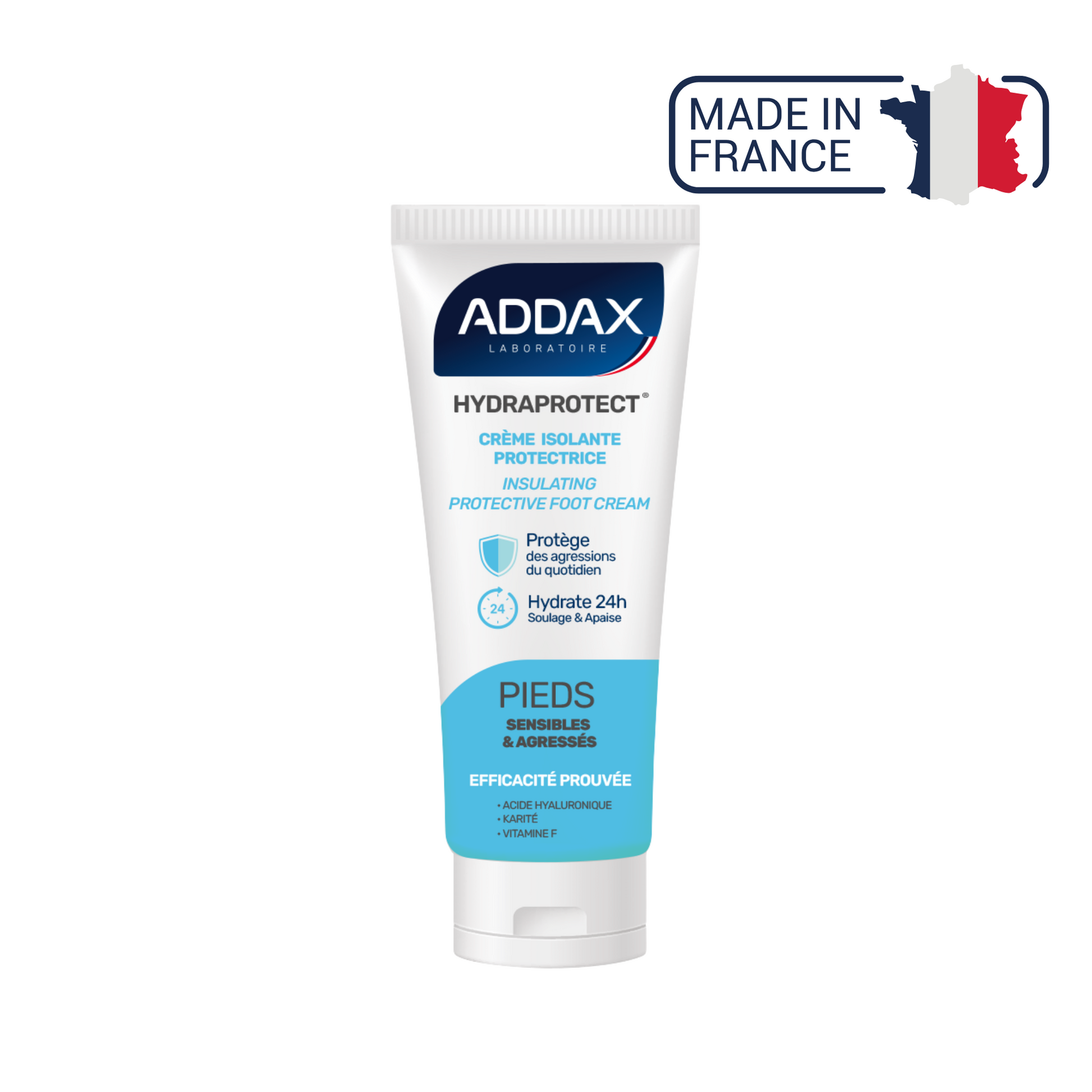 HYDRAPROTECT® - Crème pieds isolante protectrice - 100 ml - Laboratoire Addax Laboratoire Addax 