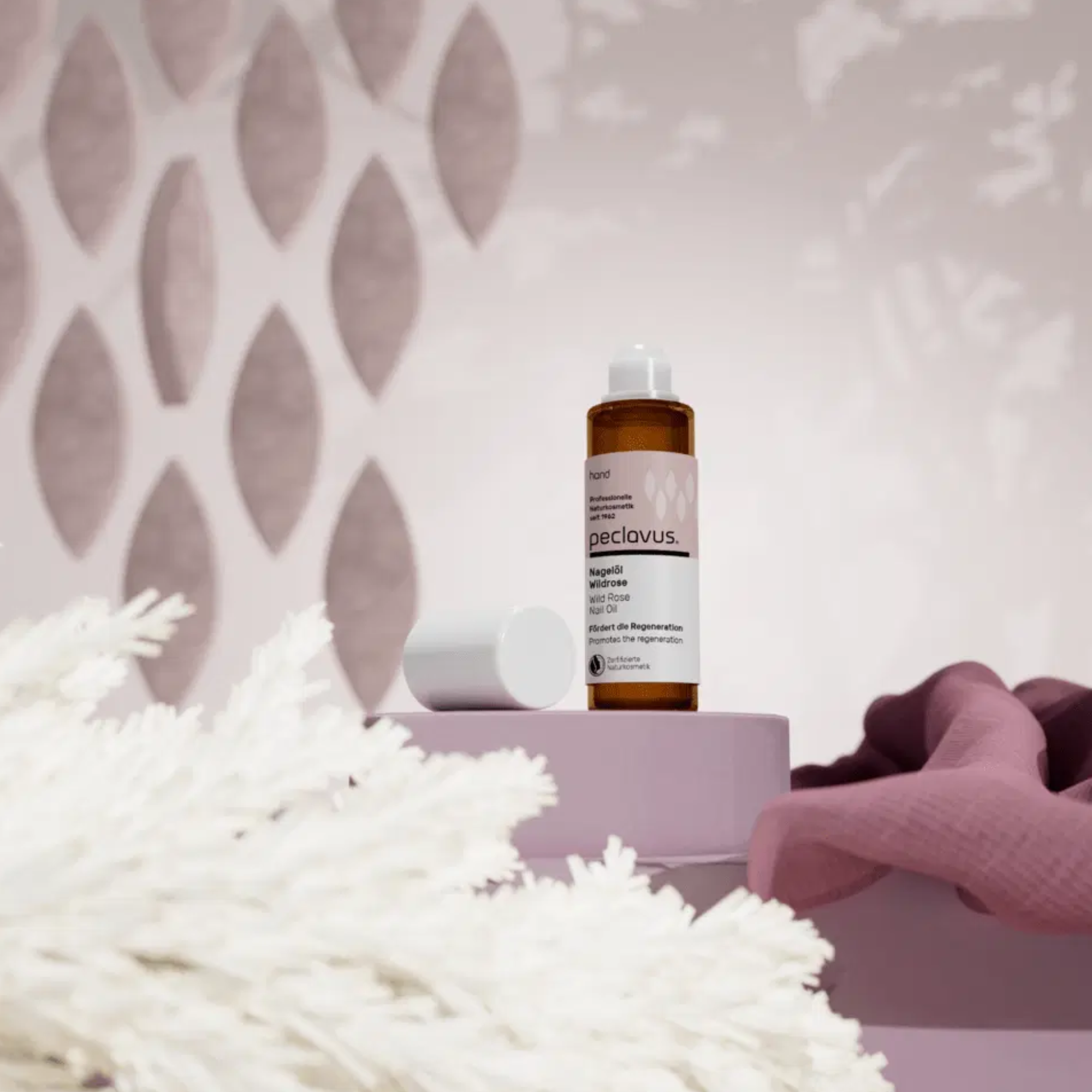 Aceite hidratante para cutículas y uñas - Aroma a Rosa Silvestre - Peclavus