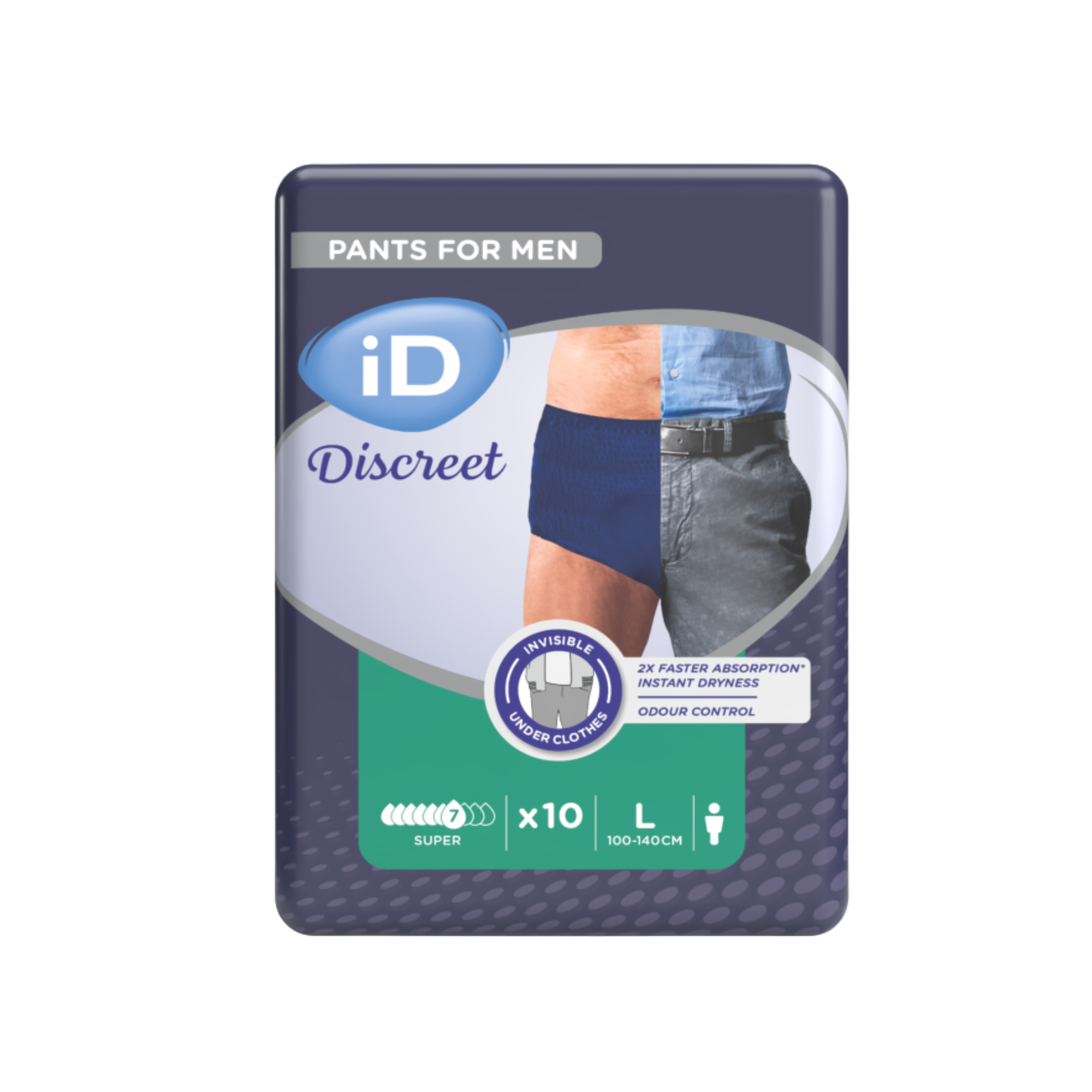 ID Discreet Pants For Men - Level 7 - ID Direct