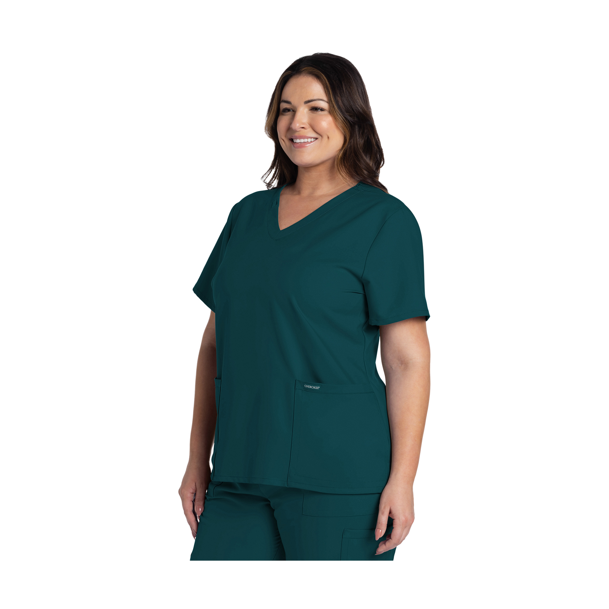 Lacanau - Tunique médicale - Col V  - Manches courtes - Femme - Cherokee Cherokee Authentic Workwear 