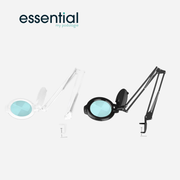 Lampe loupe articulée LED Moonlight 8013/6 pour table - Blanc ou Noir - Essential by My Podologie - My Médical