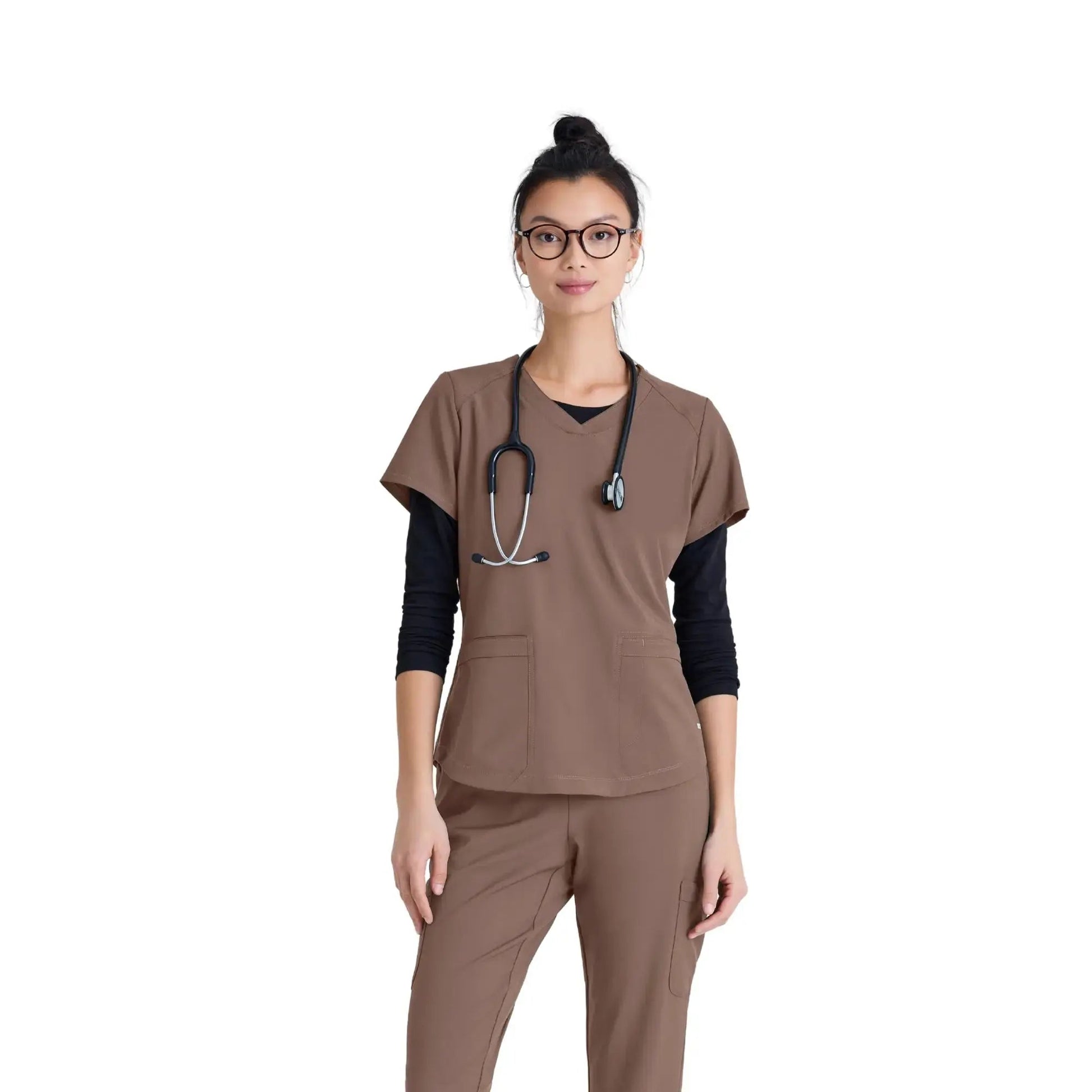 Luma - Tunique col V - Femme - Grey’s Anatomy Evolve Grey’s Anatomy 