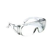 Transparent protective glasses