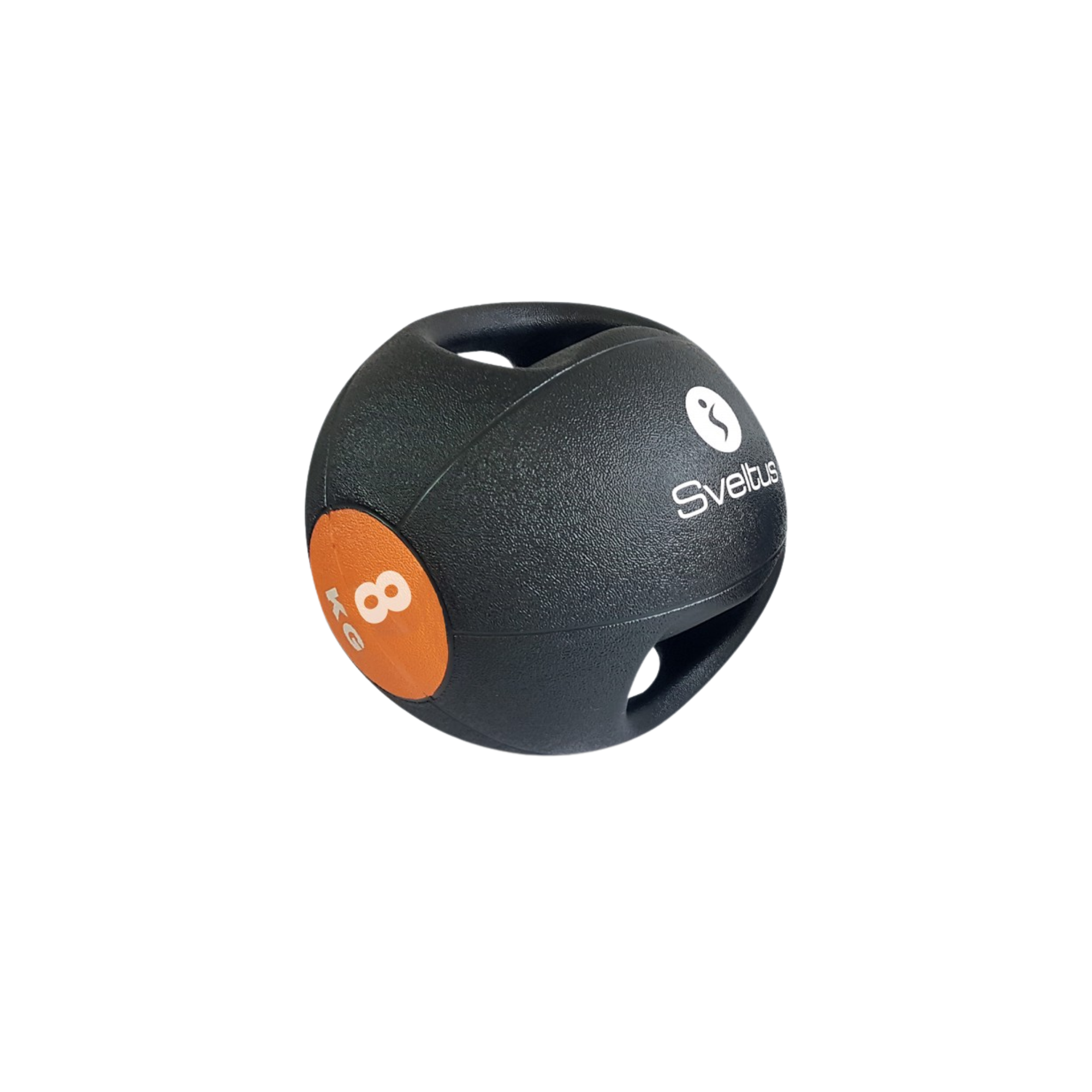 Balón medicinal de goma con asas - Ø 23/27 cm - Varios pesos - Sveltus