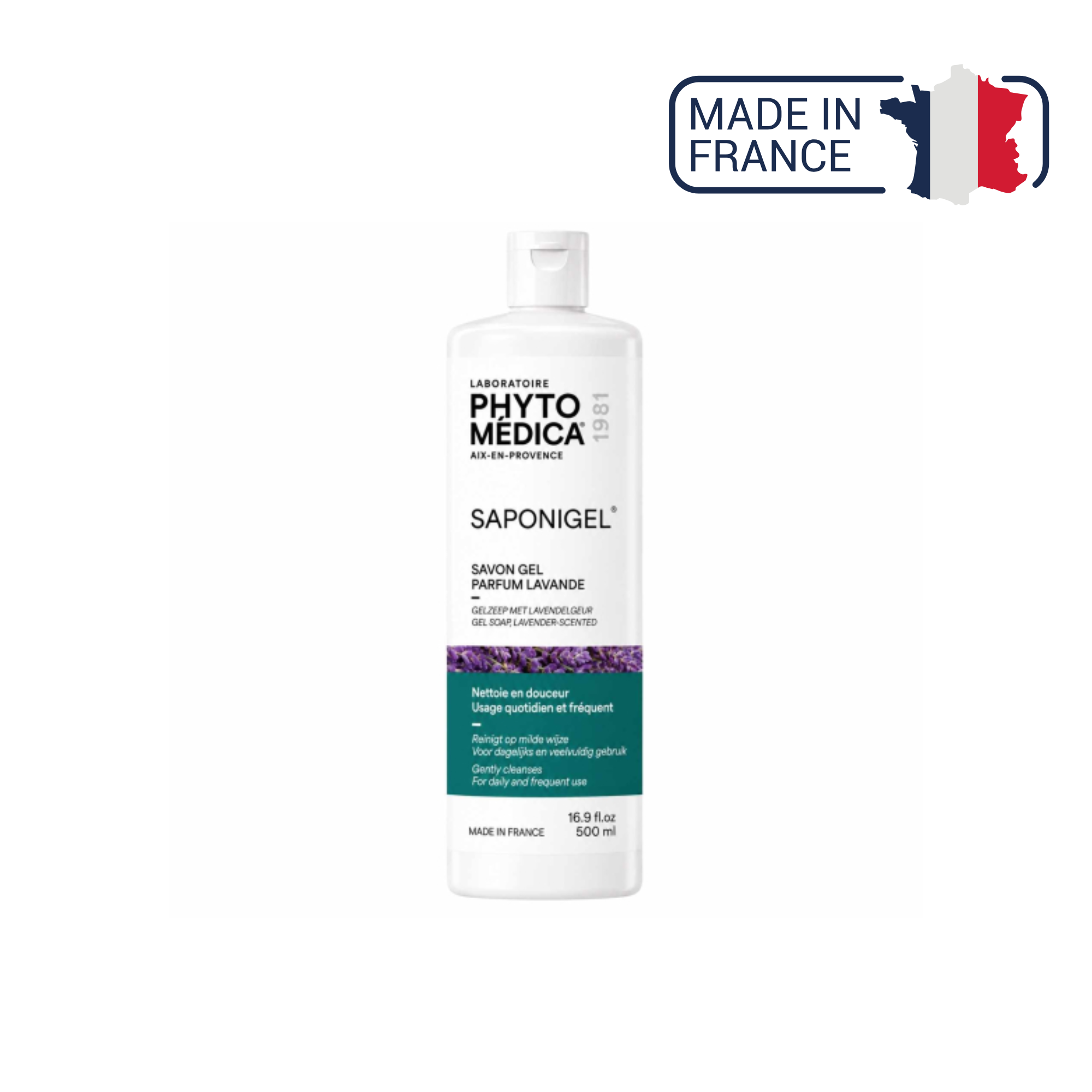 Saponigel® - Savon-gel liquide - 3 contenances - Phytomedica