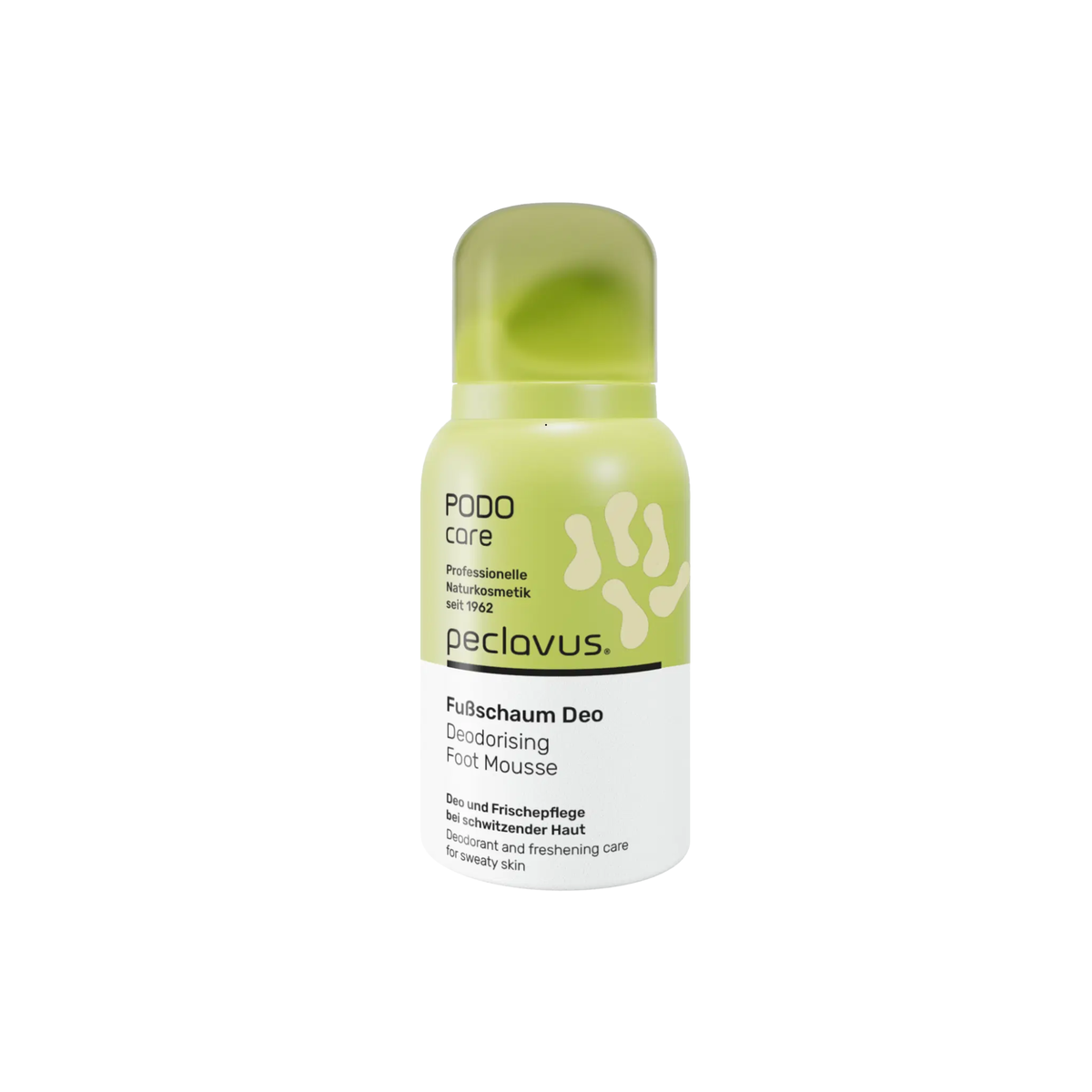 Mousse déodorante pour les pieds  - Plusieurs formats - Peclavus