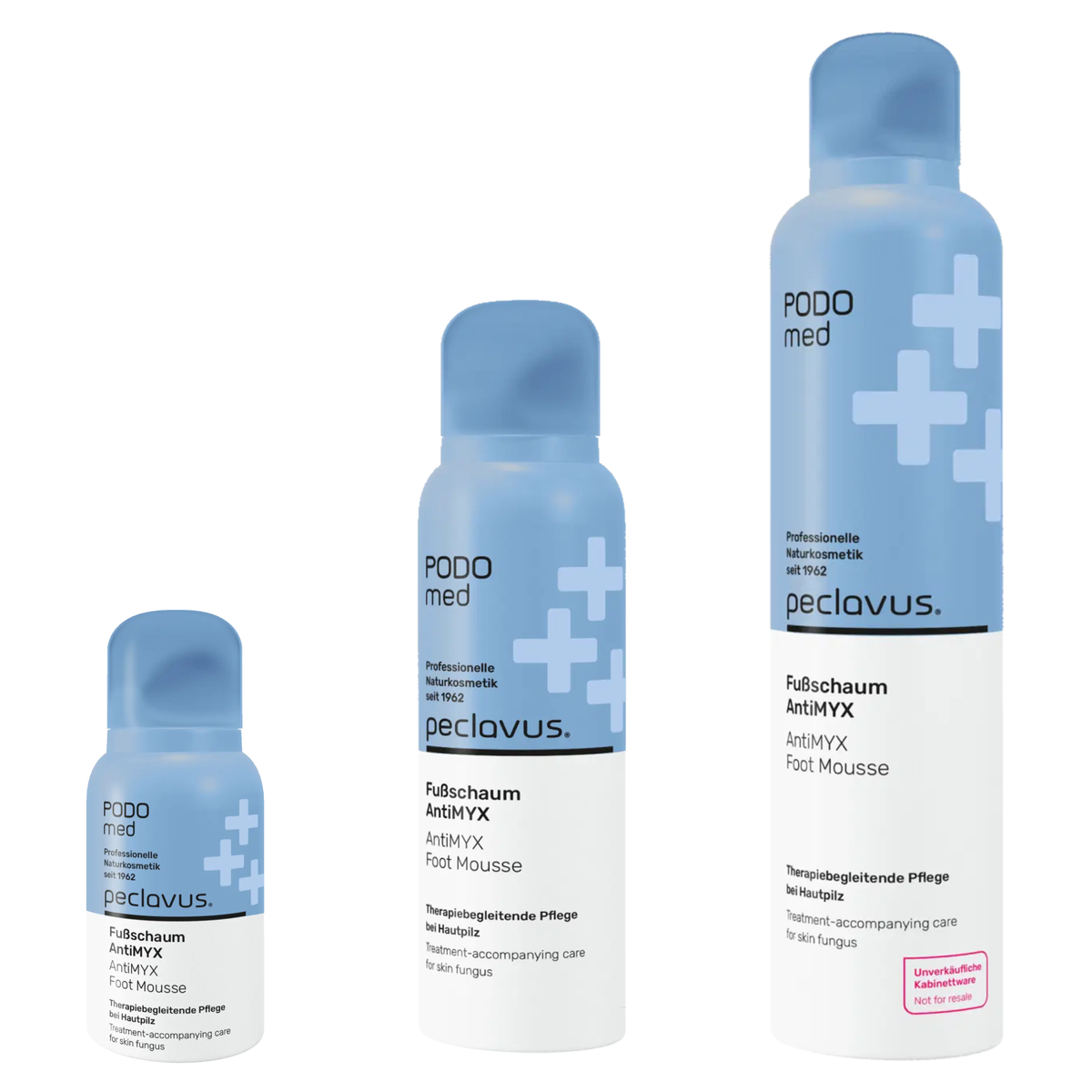 Mousse pour les pieds antimycosiques  - Plusieurs formats - Peclavus - My Médical