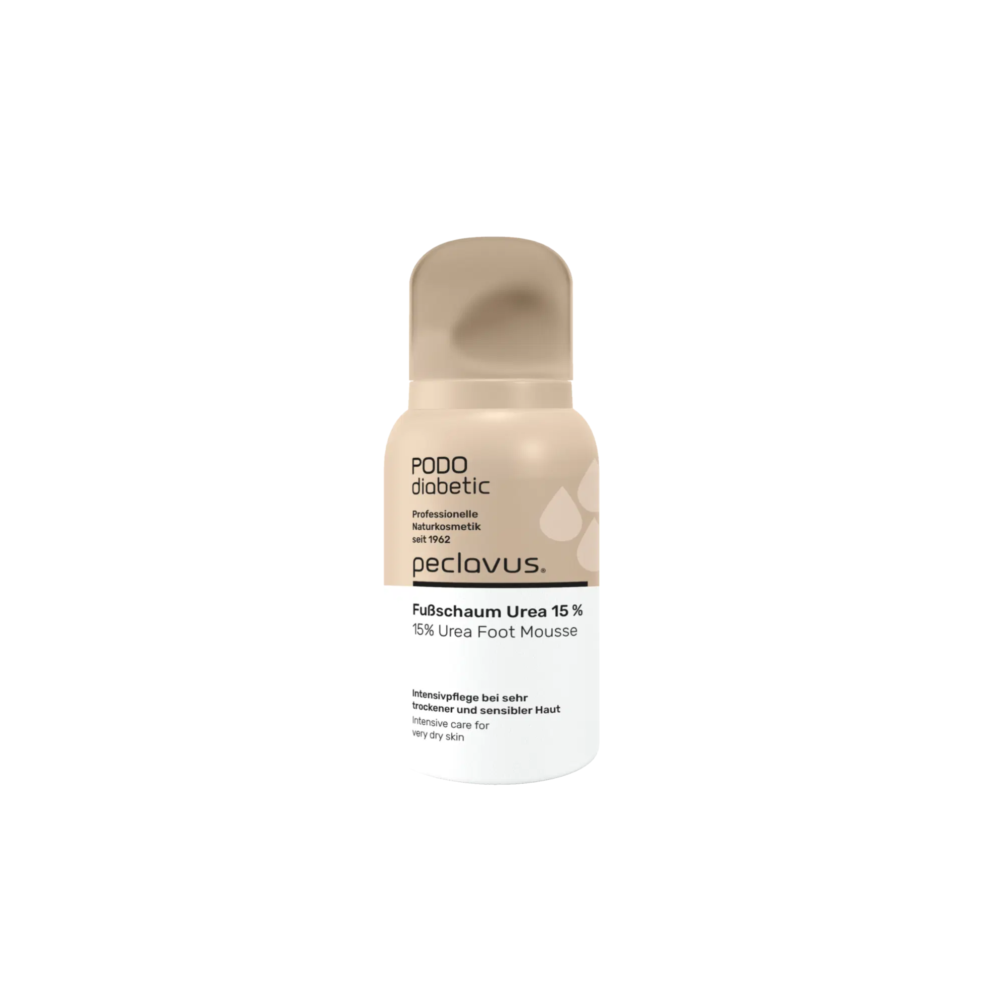 Mousse pour les pieds diabétiques - Urée 15% - 3 contenances - Peclavus
