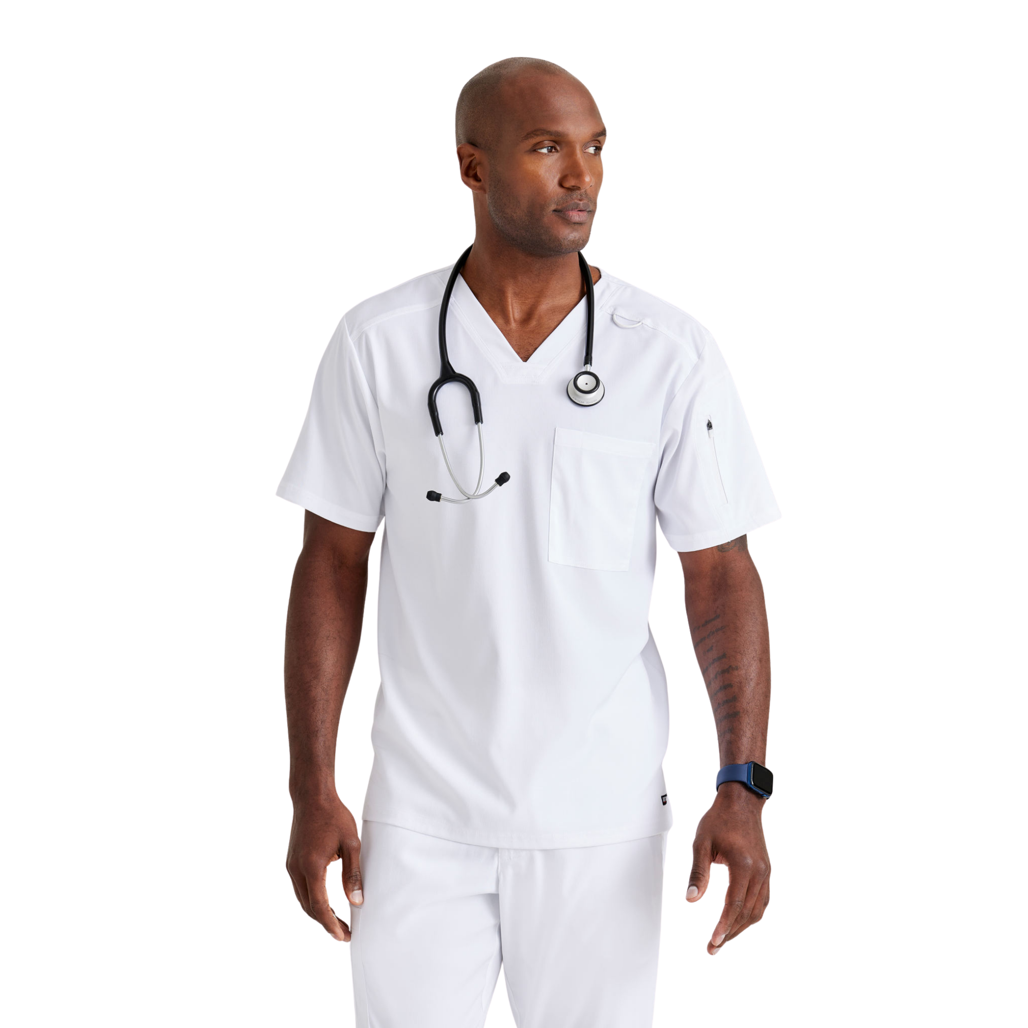 Murphy Top - Haut médical pratique et élégant - Homme - Grey's Anatomy Stretch GREYS ANATOMY STRETCH