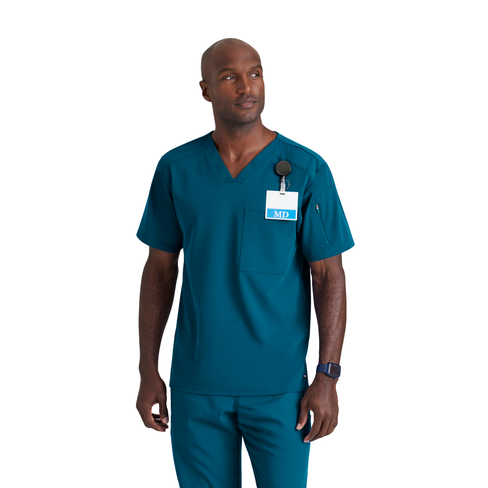 Murphy Top - Haut médical pratique et élégant - Homme - Grey's Anatomy Stretch GREYS ANATOMY STRETCH