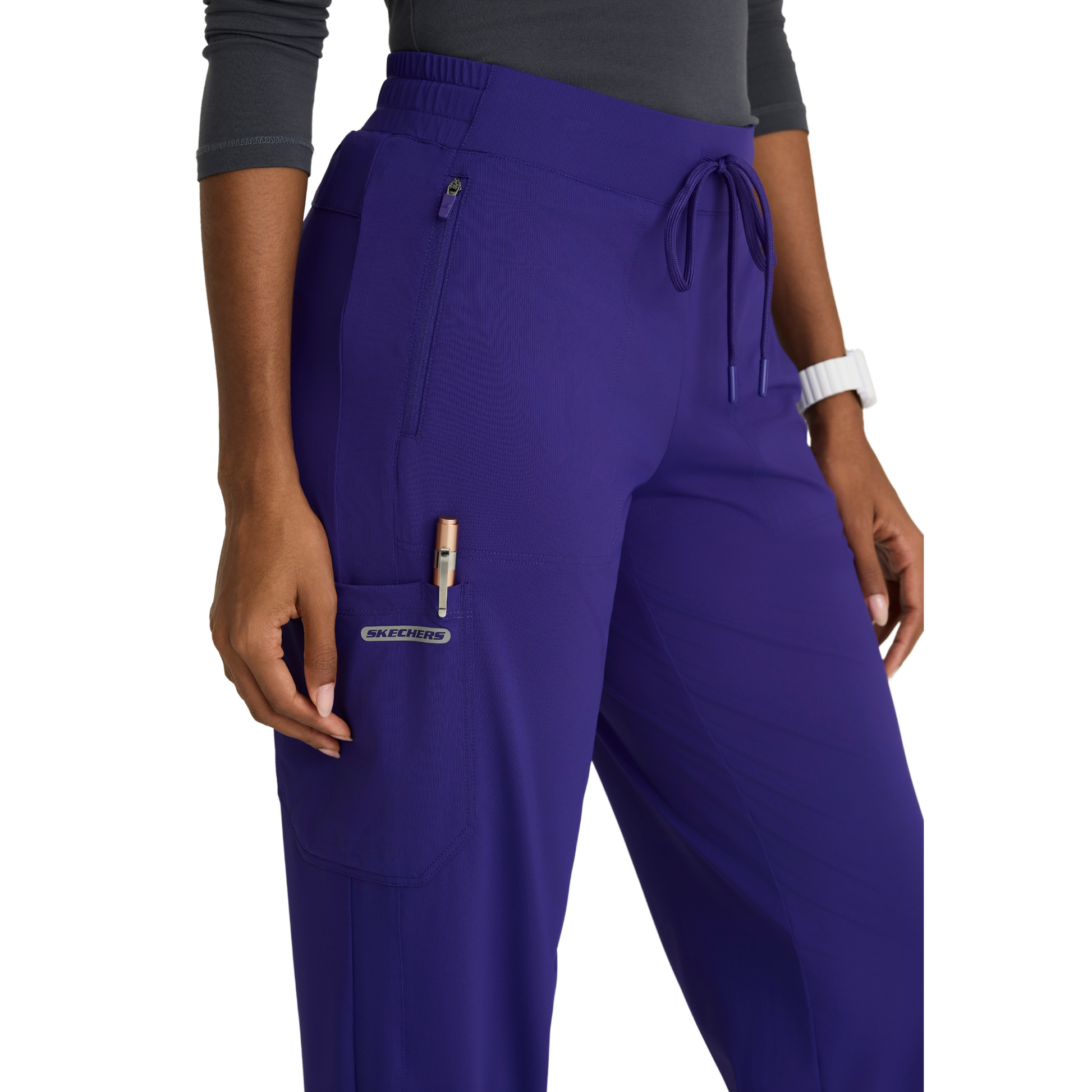 Pace Knit Jogger - Jogging médical taille haute - Poche cargo - Femme - Skechers Slip-ins SKECHERS SLIP-INS KNITS