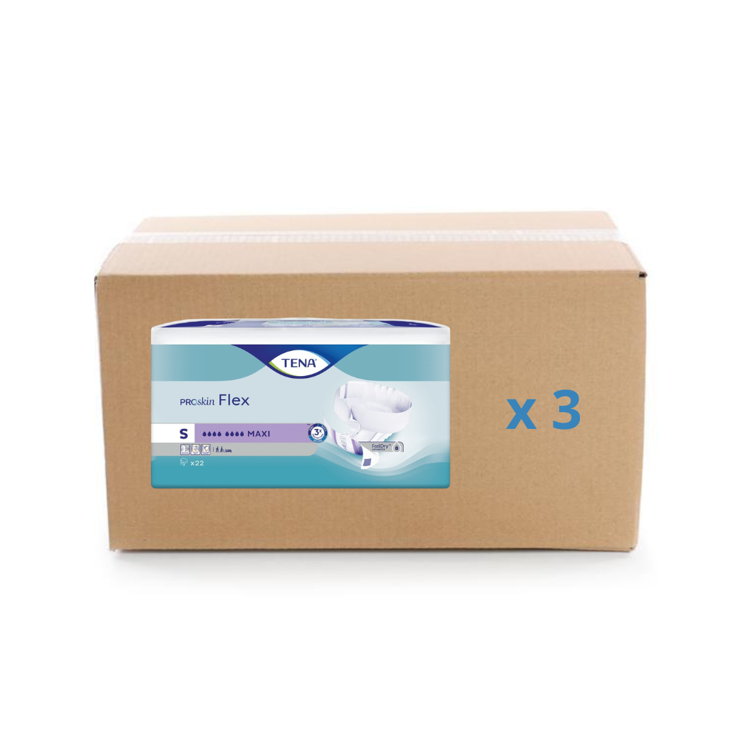 Pack 3x21/22U Change Tena Flex Proskin - Maxi 8 gouttes - 4 tailles - Tena - My Médical