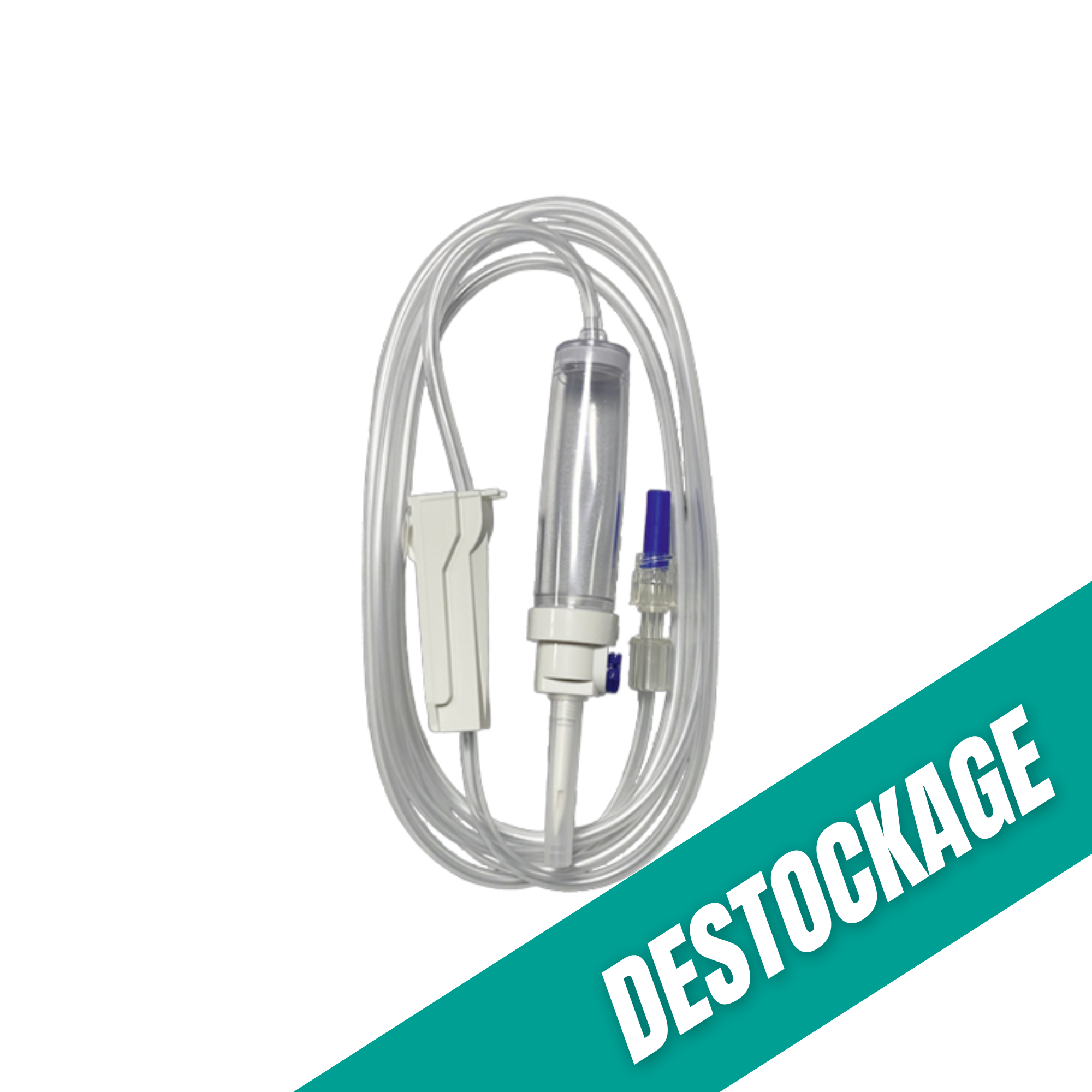 Perfuseur avec site d'injection en Y - 20 unités - Pour usage pédagogique  // Date dépassée