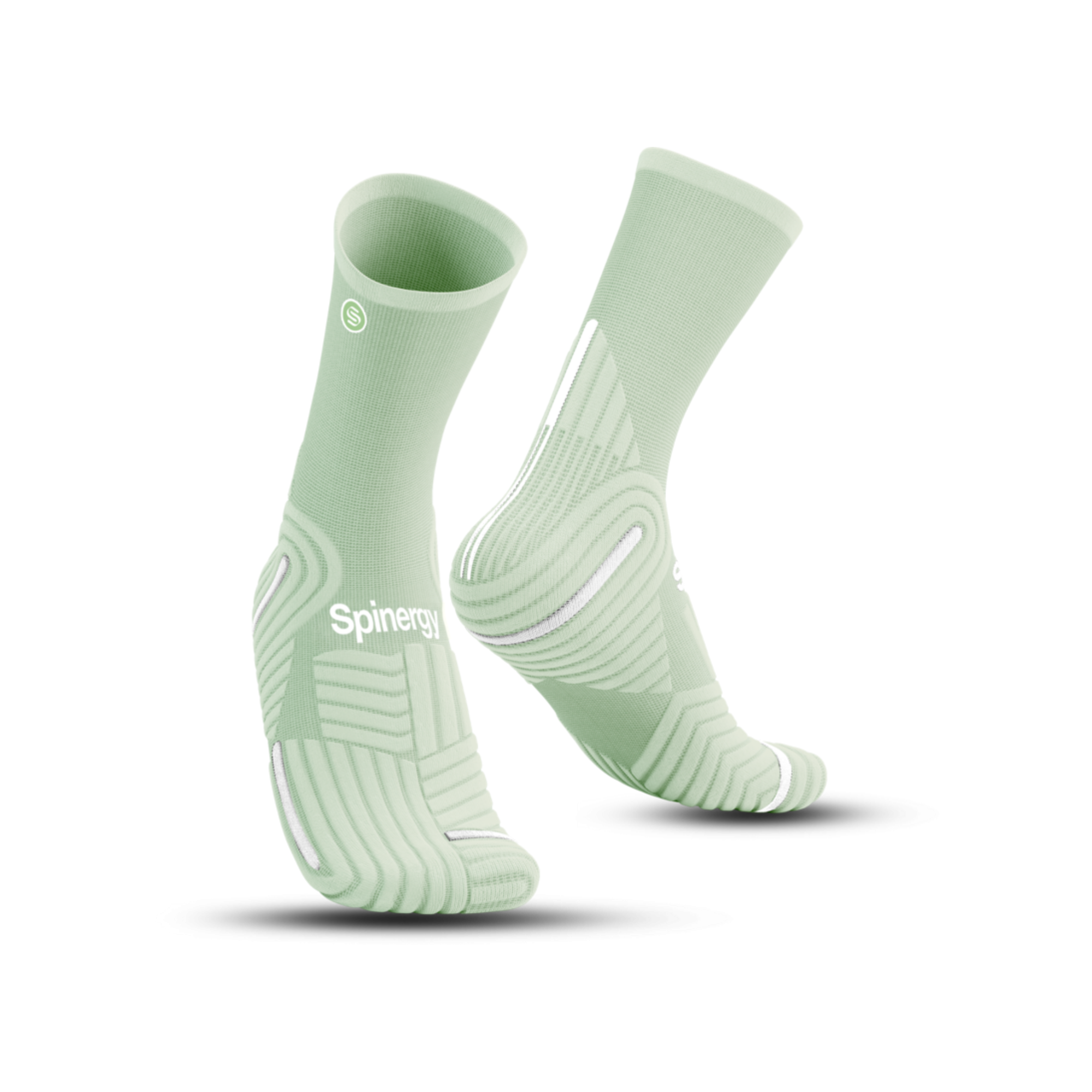 Chaussettes de travail à technologie supérieure - Vert - Spinergy - My Médical