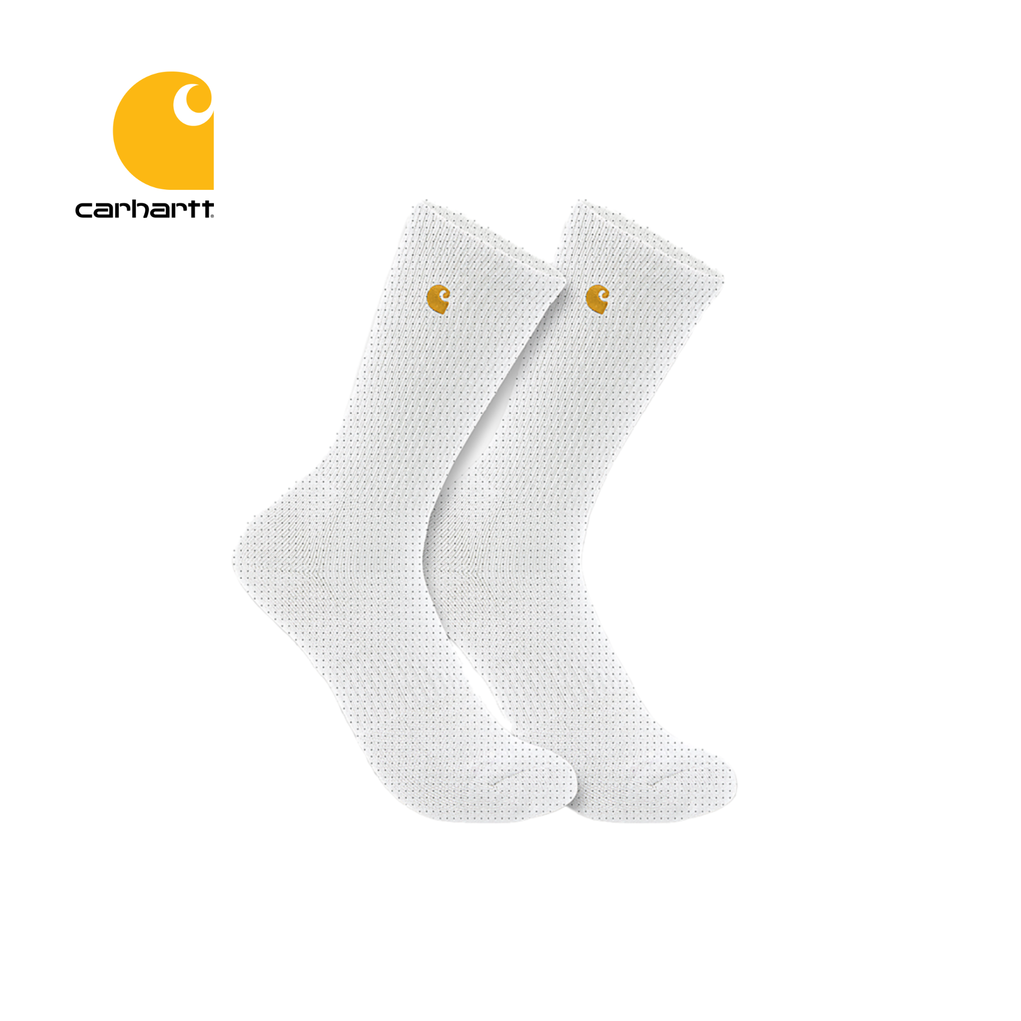 2 paires de chaussettes Carhartt Force™ Midweight Crew - 3 coloris - Carhartt