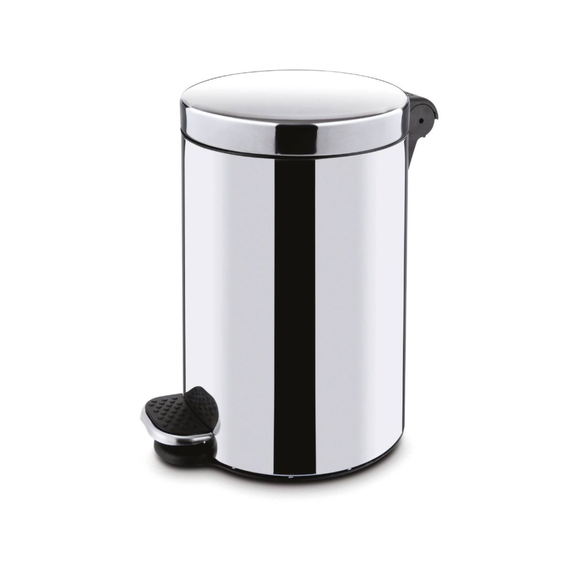 Poubelle avec pédale en inox - 3 contenances