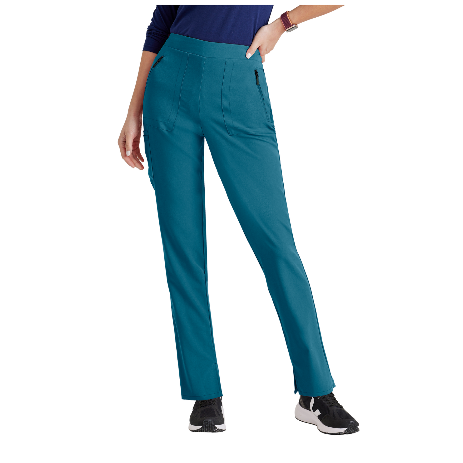 Purpose Pant - Pantalon médical fuselée taille haute - Femme - Barco Unify BARCO UNIFY
