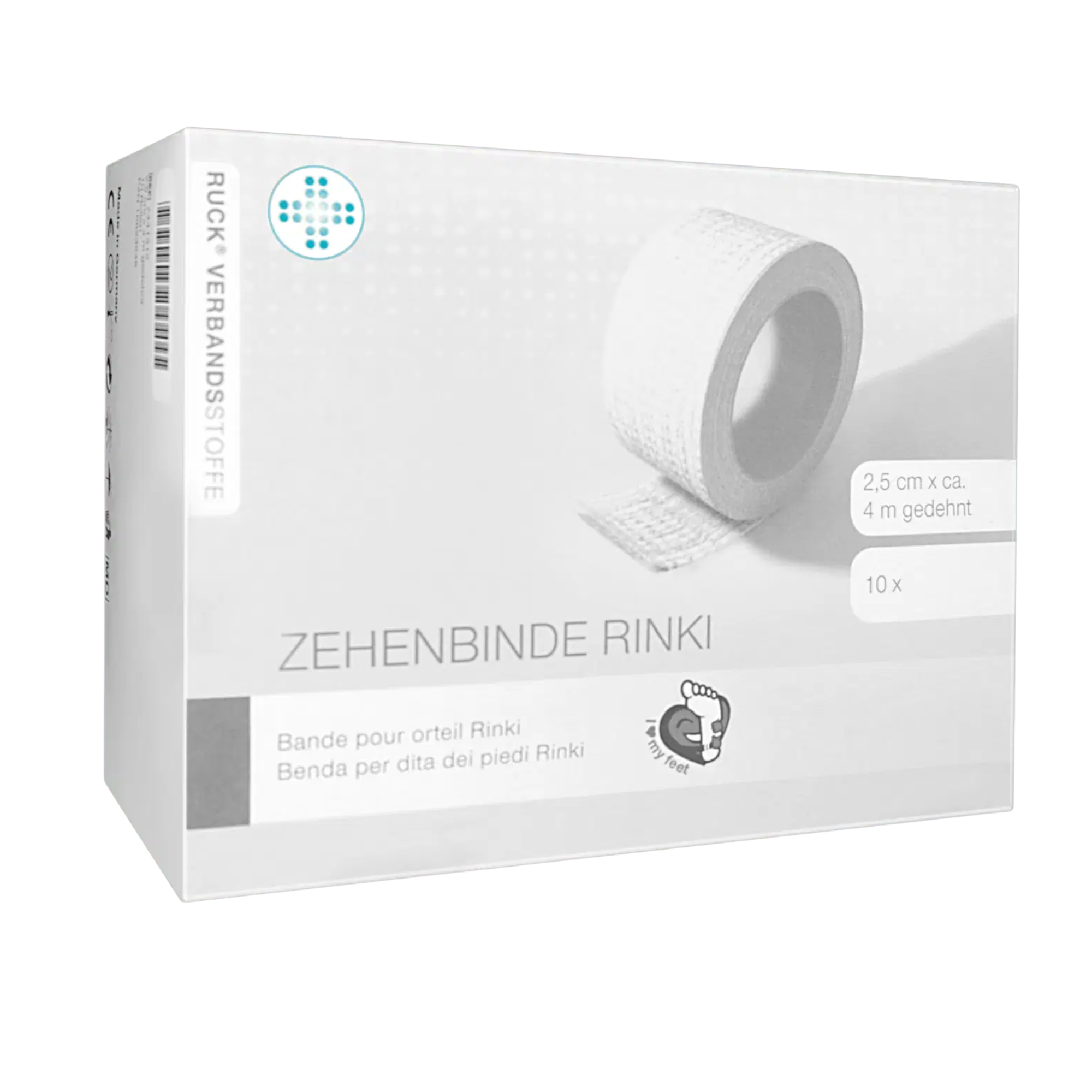 Rouleaux de bandage pour orteil Rinki - 2 tailles - Ruck