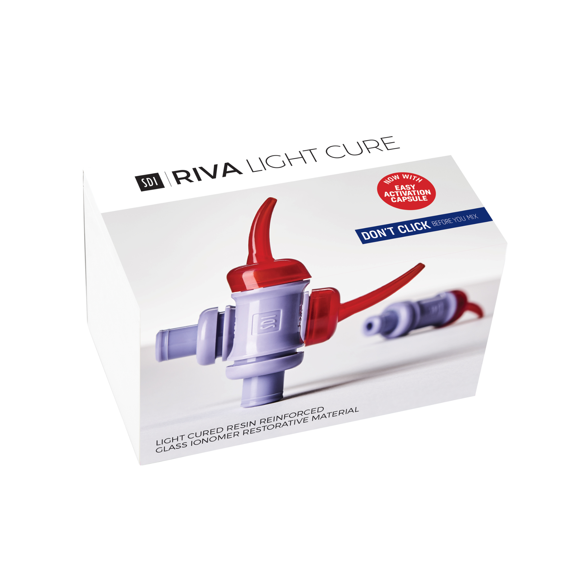 Riva Light Cure - Verre ionomère - 50 capsules - plusieurs teintes - SDI - My Médical