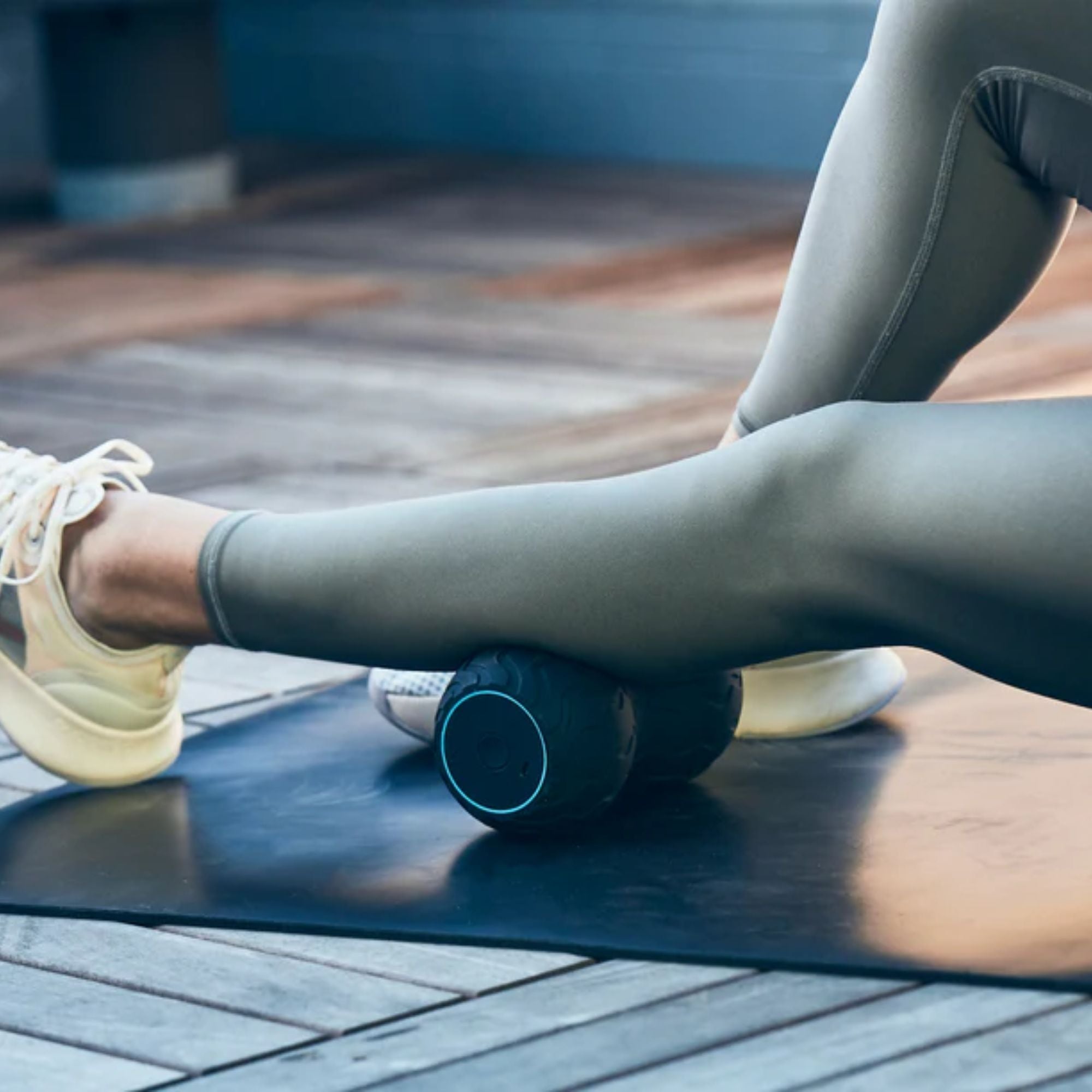 Rouleau de massage vibrant WaveDuo - Therabody