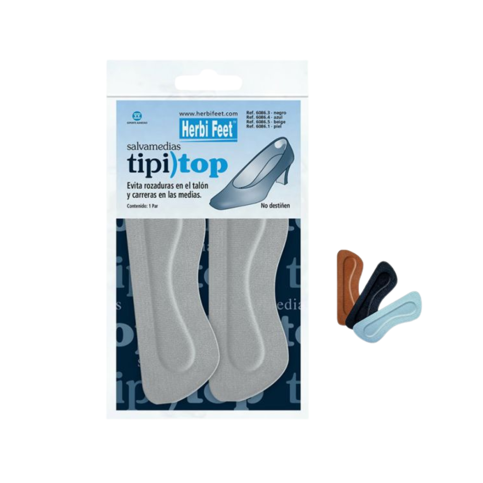 Protector de fondo Tipitop - Previene ampollas - Microfibras - 3 tamaños disponibles