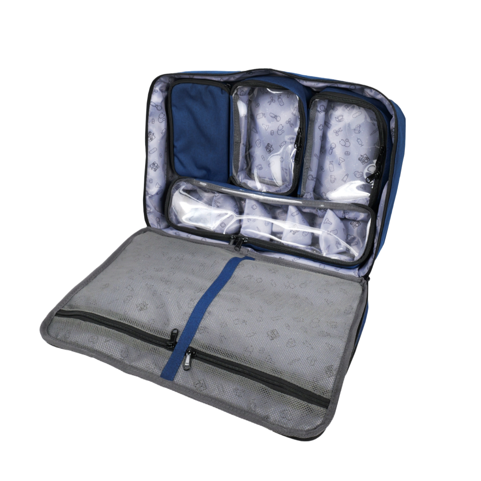 Sac à dos convertible médical OUESSANT - Marine / Noir