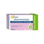 Suero fisiológico Caja de 40 monodosis de 5ml - Cooper