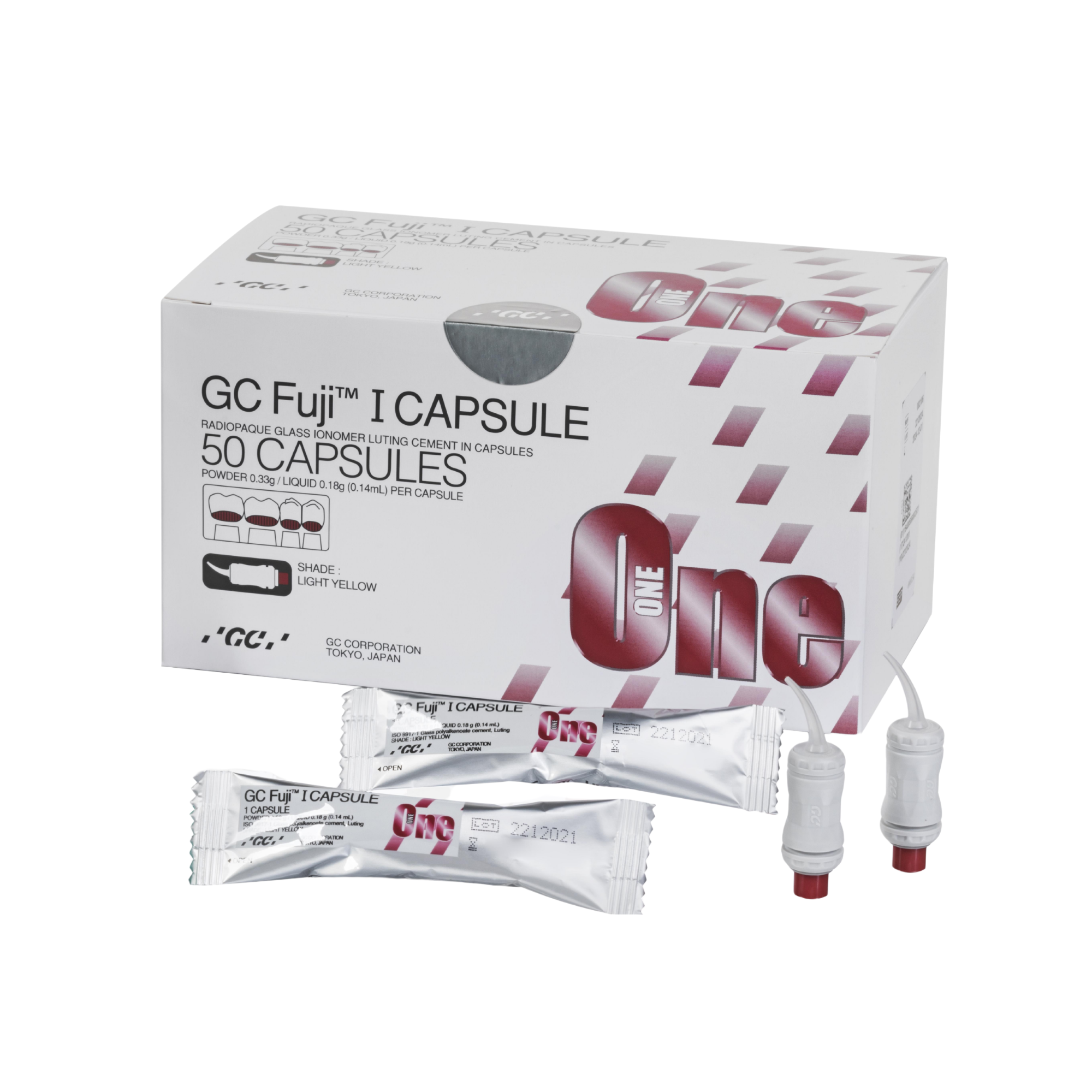 CÁPSULA DE CEMENTO FUJI I 50u