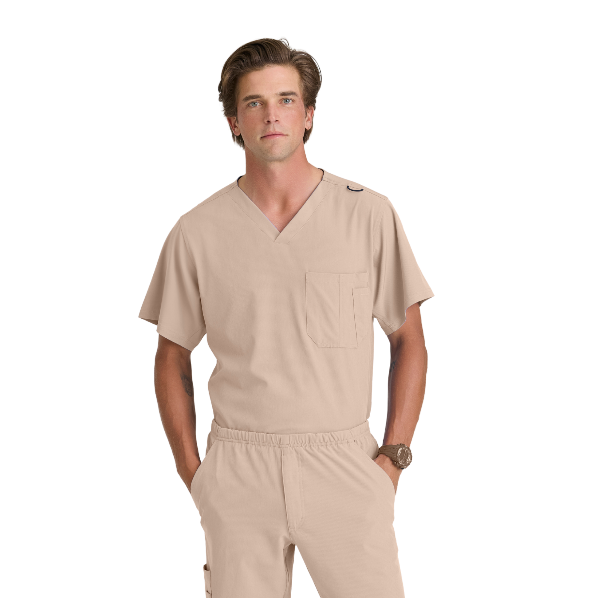 Structure Top - Tunique Médicale coupe large - Homme - Skechers SKECHERS