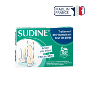 Sudine - Poudre traitement anti-transpirant pour les pieds