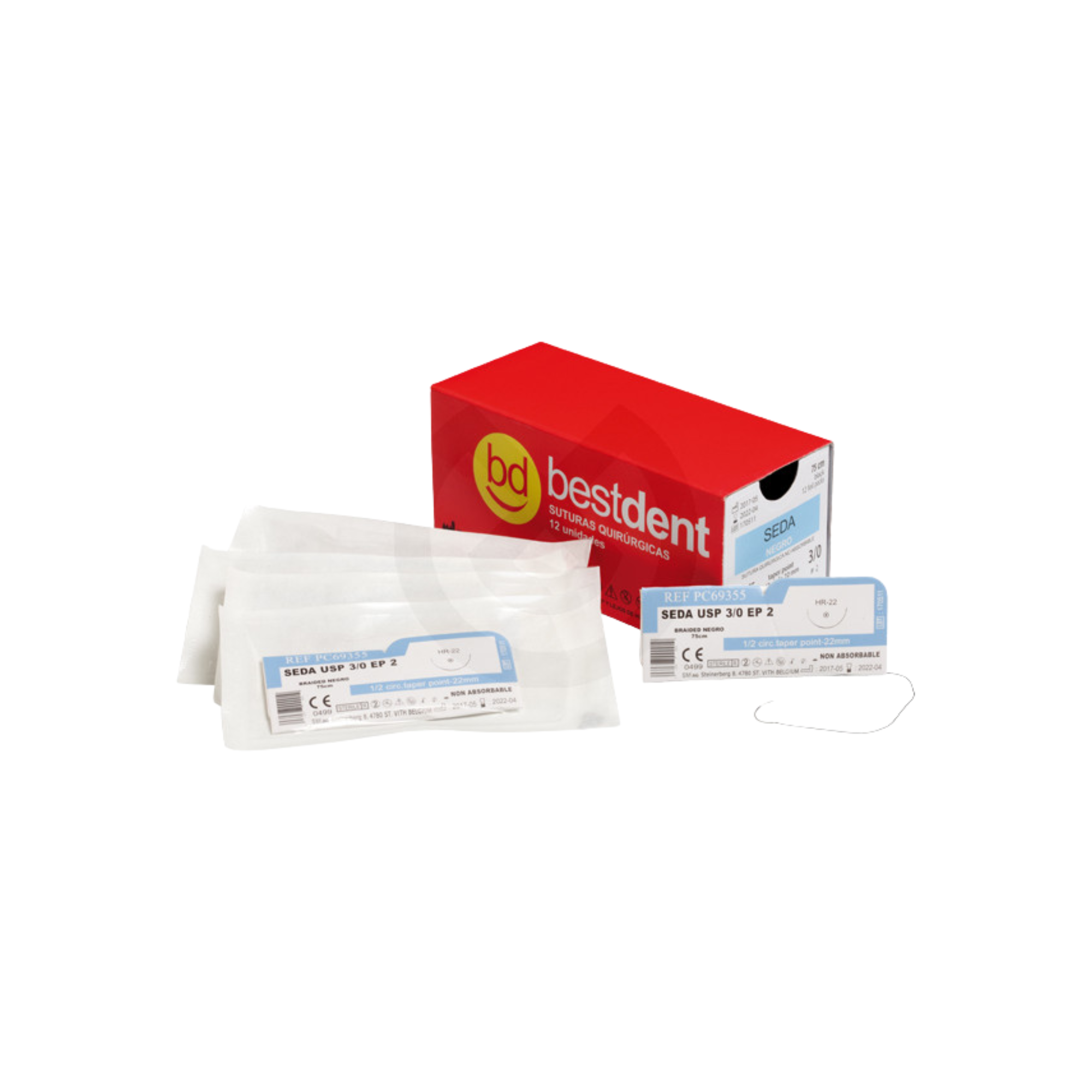 Suture Soie Non Résorbable - Bestdent