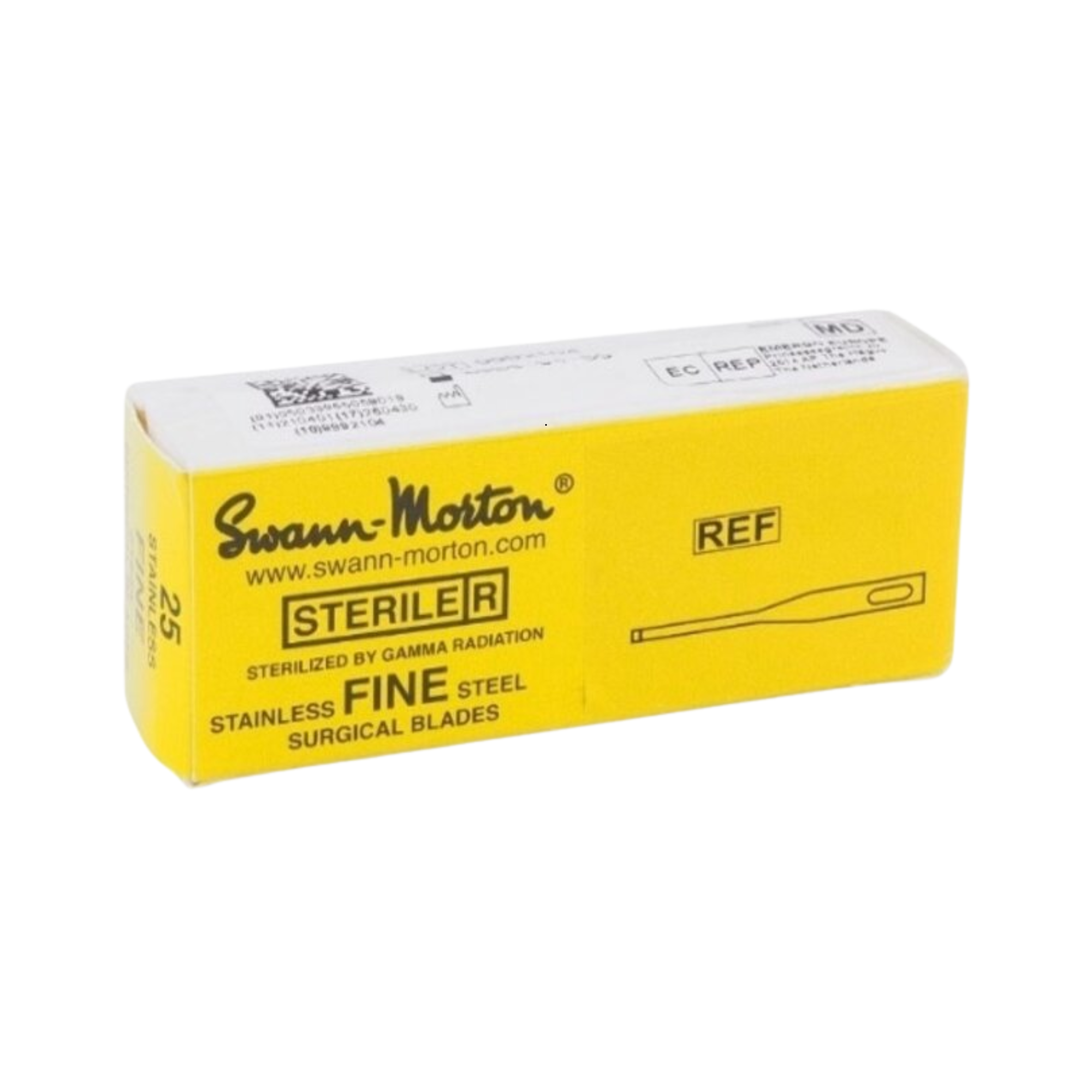 Lames de burin de Manet Fines - stériles- Boîte de 25 - Plusieurs formats - Swann-Morton