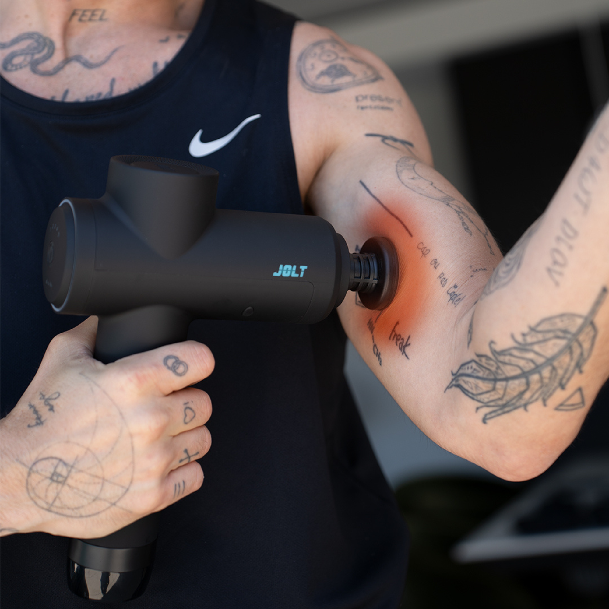 Tête chauffante pour pistolet de massage - Jolt Warm