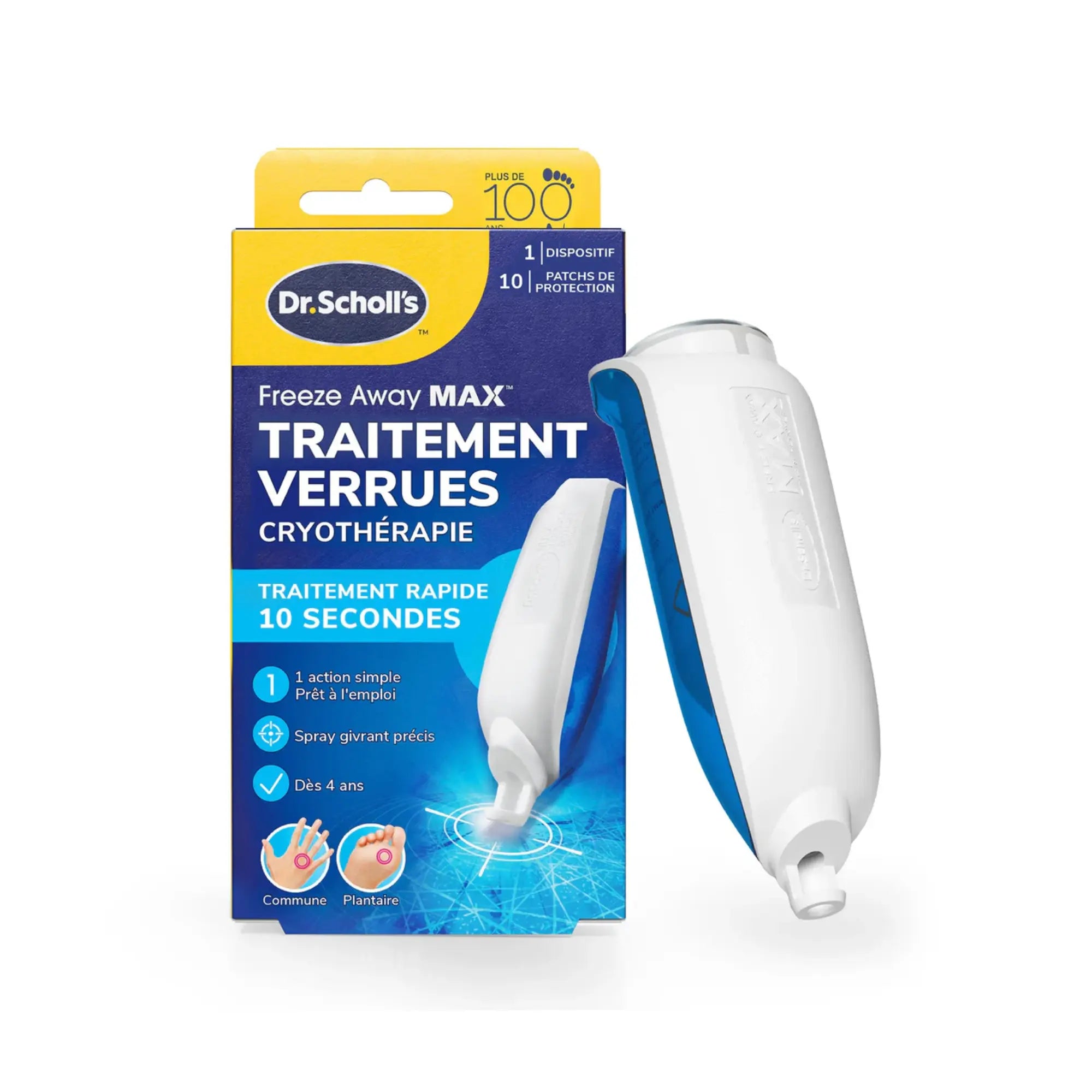 Traitement Verrues - Freeze Away MAX - 35 ml -  Dr Scholl's